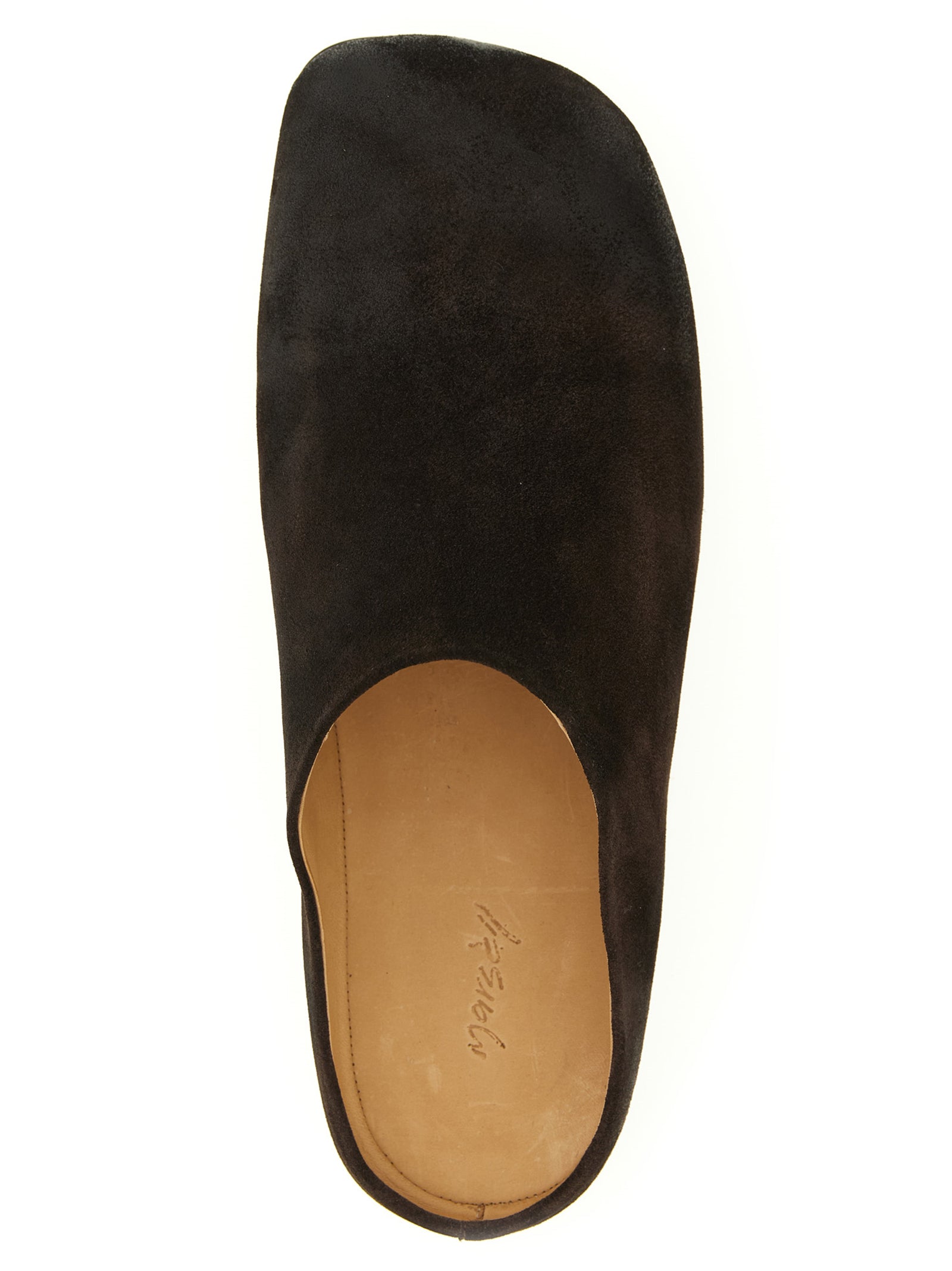 Marsell Brown Calfskin Men's Mules