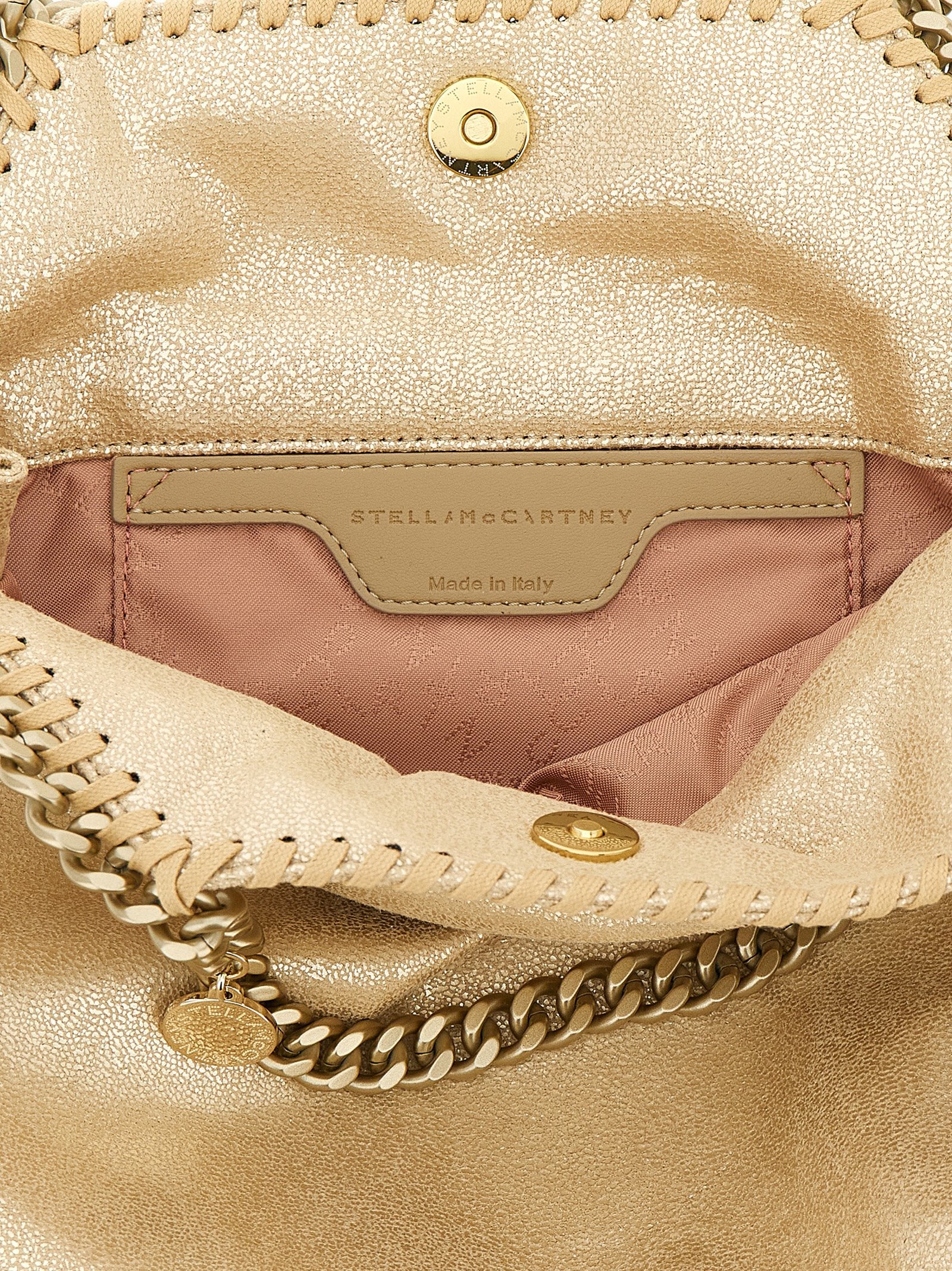Stella McCartney Gold Polyester Women's Handbag