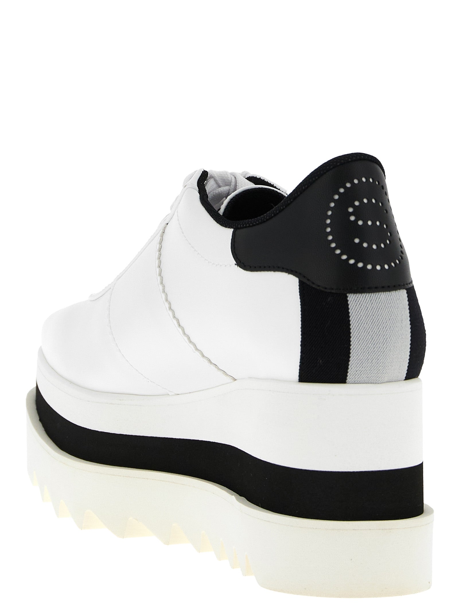Stella McCartney Bicolor Polyethylene Wedge Women's Sandals