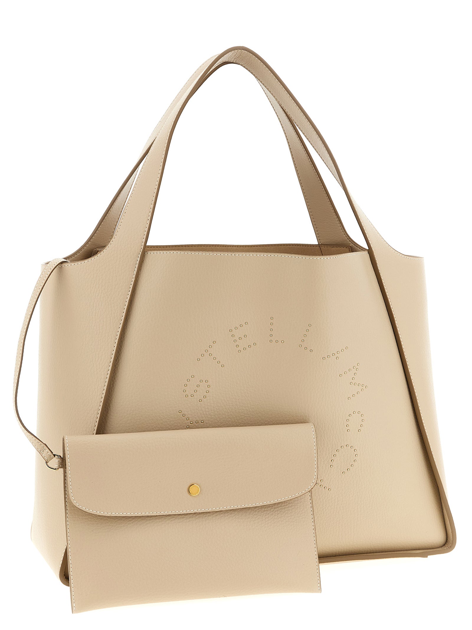 Stella McCartney Beige Polyamide Tote Women's Bag