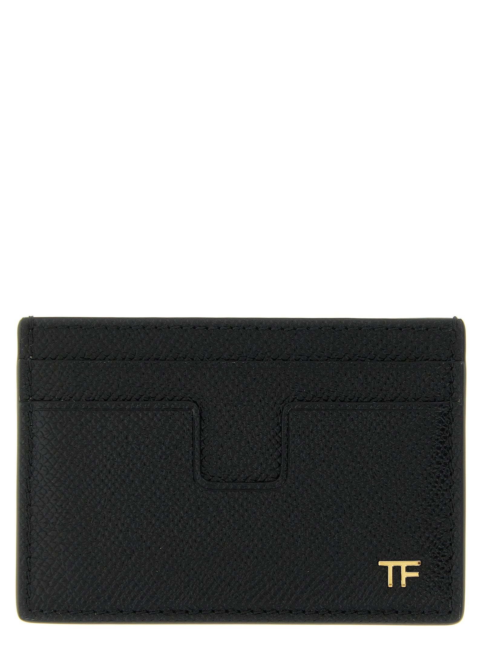 Tom Ford Black Calfskin Men's Cardholder