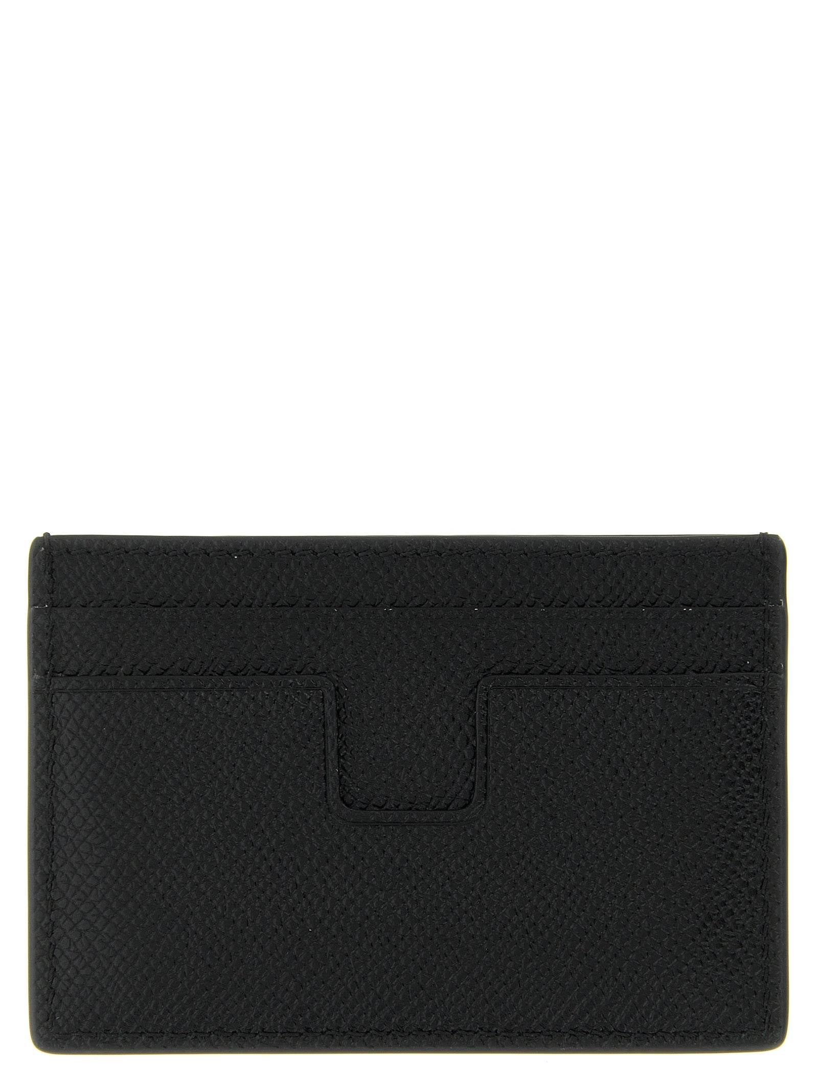 Tom Ford Black Calfskin Men's Cardholder
