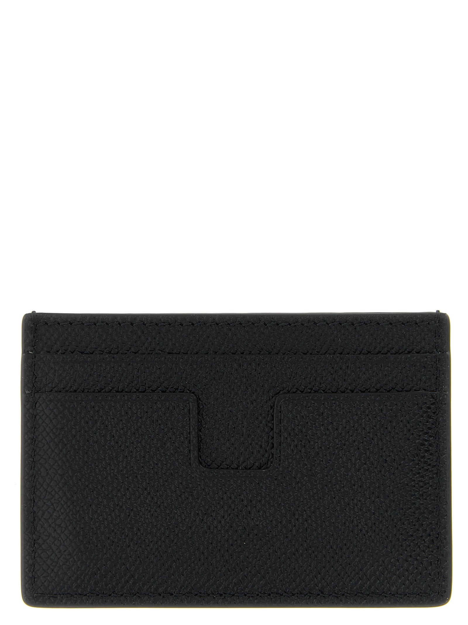 Tom Ford Black Calfskin Men's Cardholder