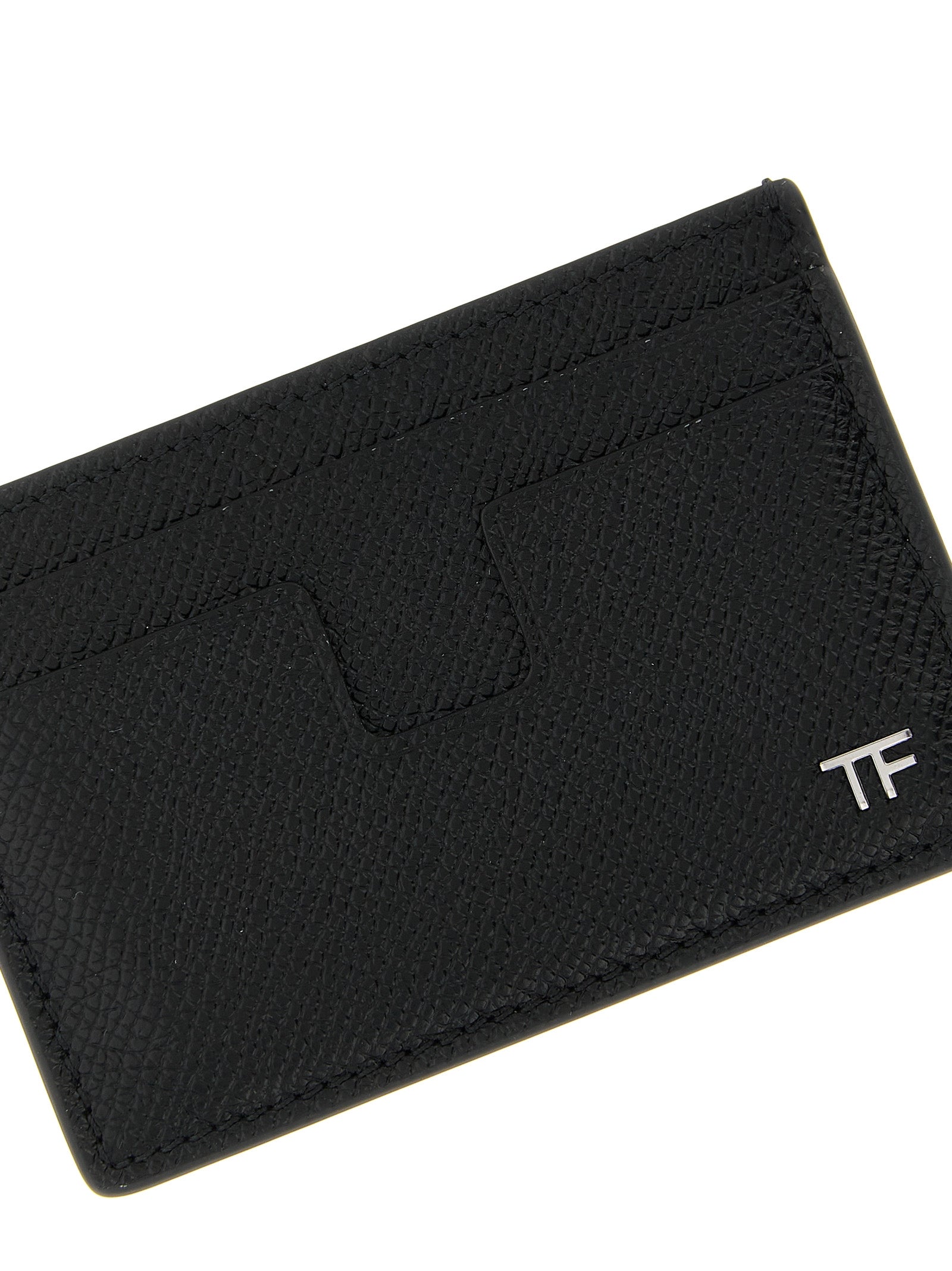 Tom Ford Black Calfskin Men's Cardholder