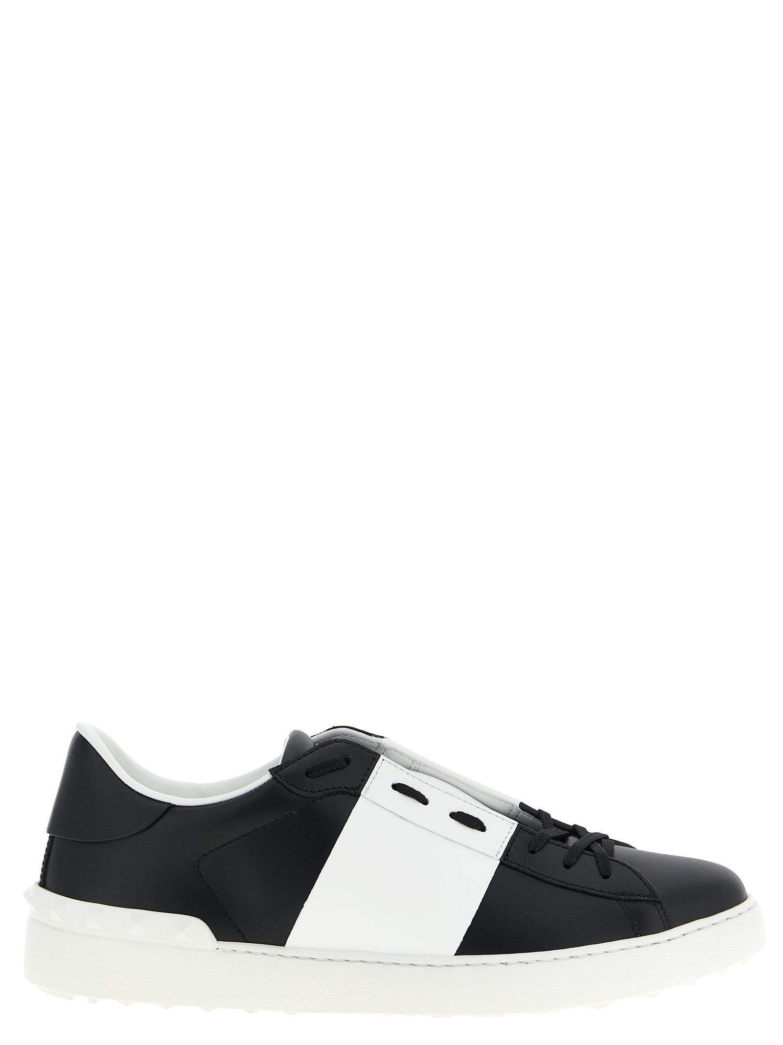 Valentino Garavani Bicolor Calfskin Men's Sneakers