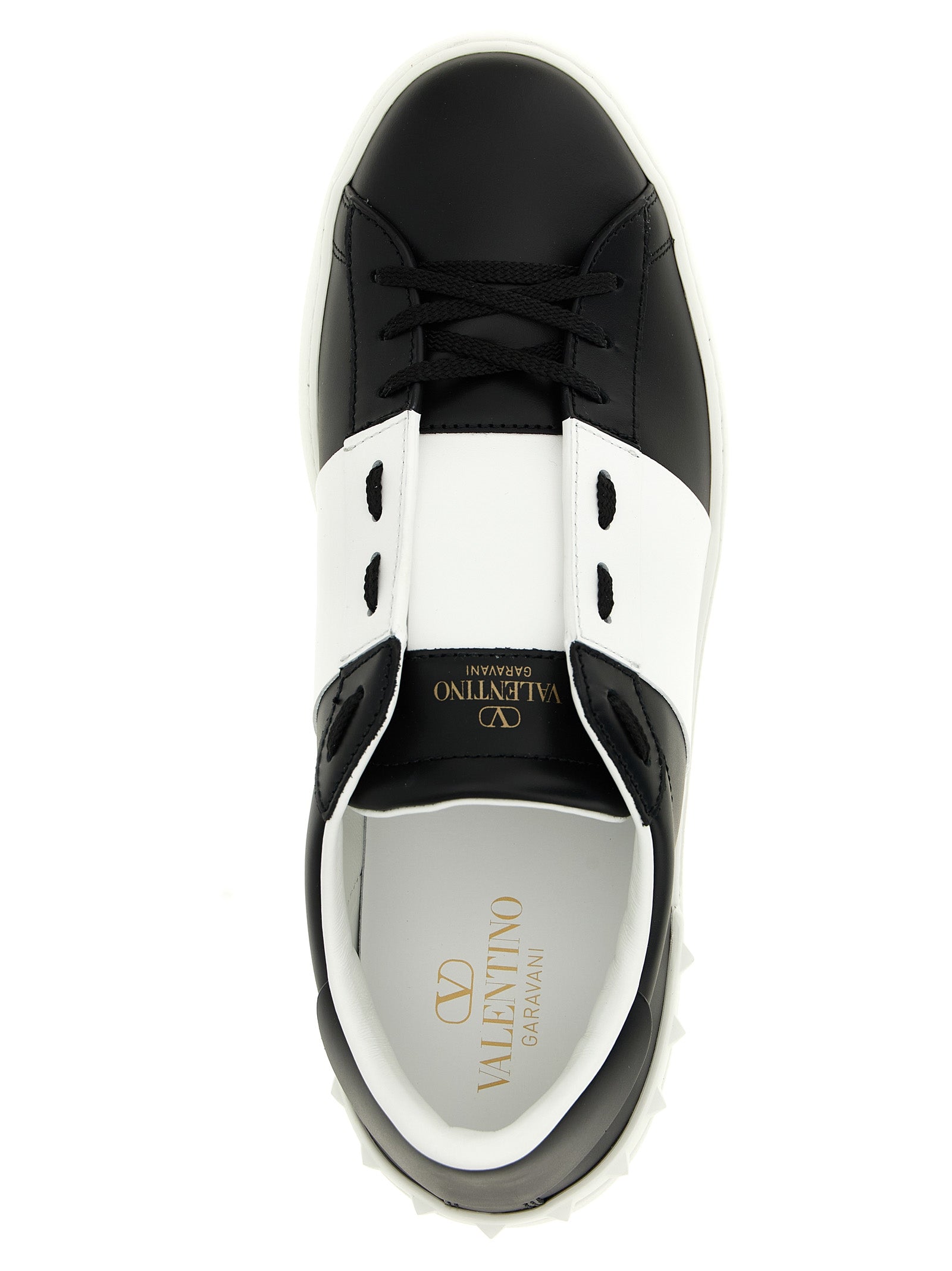 Valentino Garavani Bicolor Calfskin Men's Sneakers