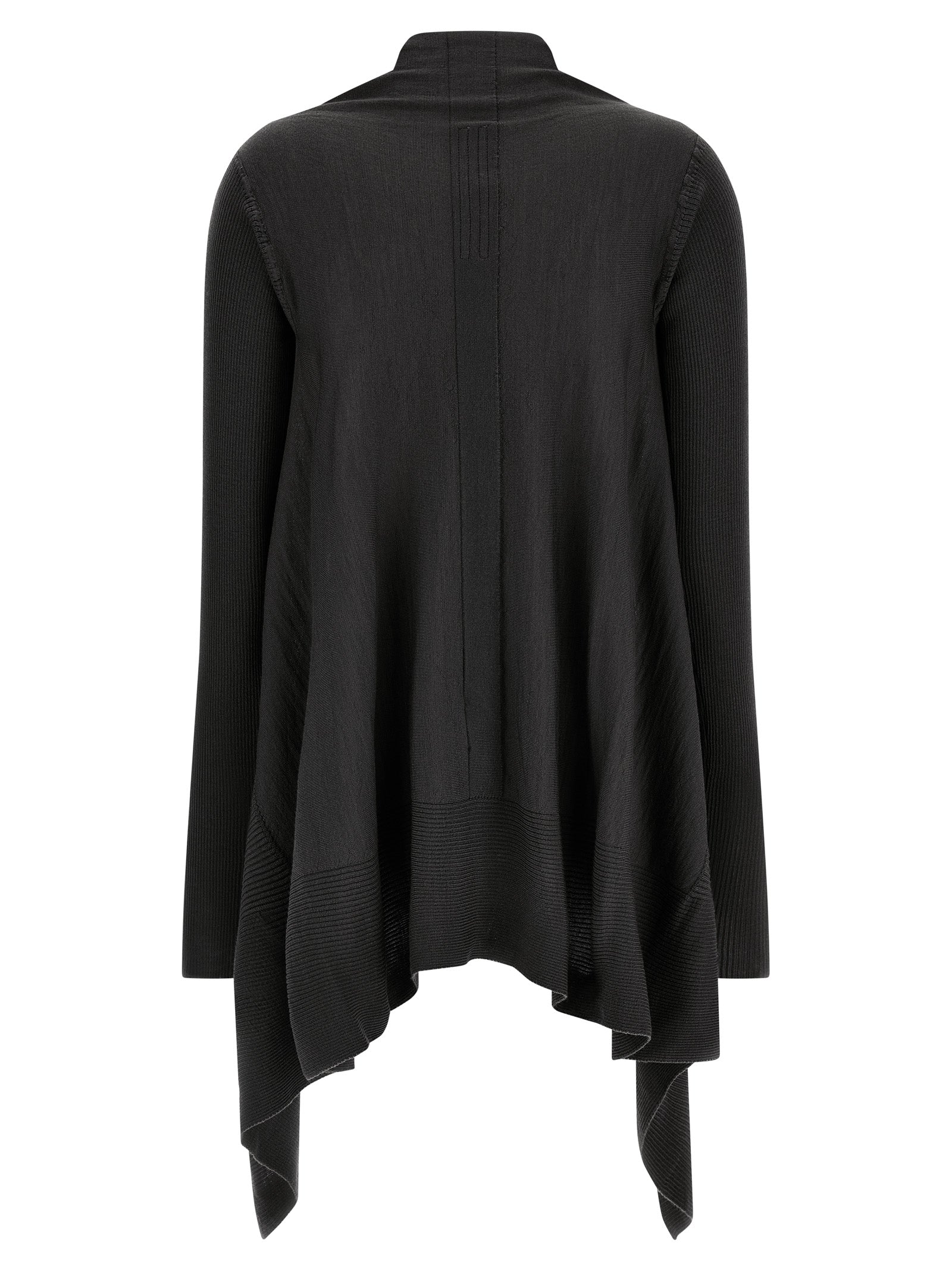Rick Owens Black Wool Women's Cardigan