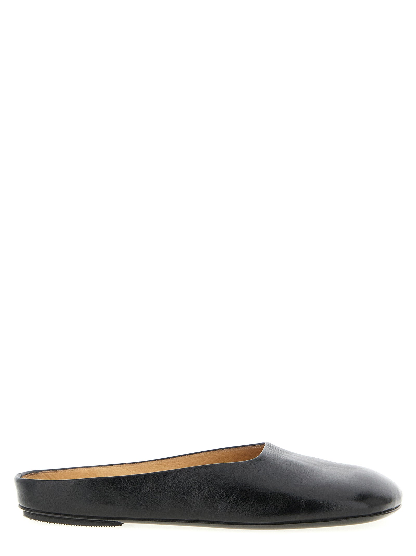Marsell Black Calfskin Women's Mules