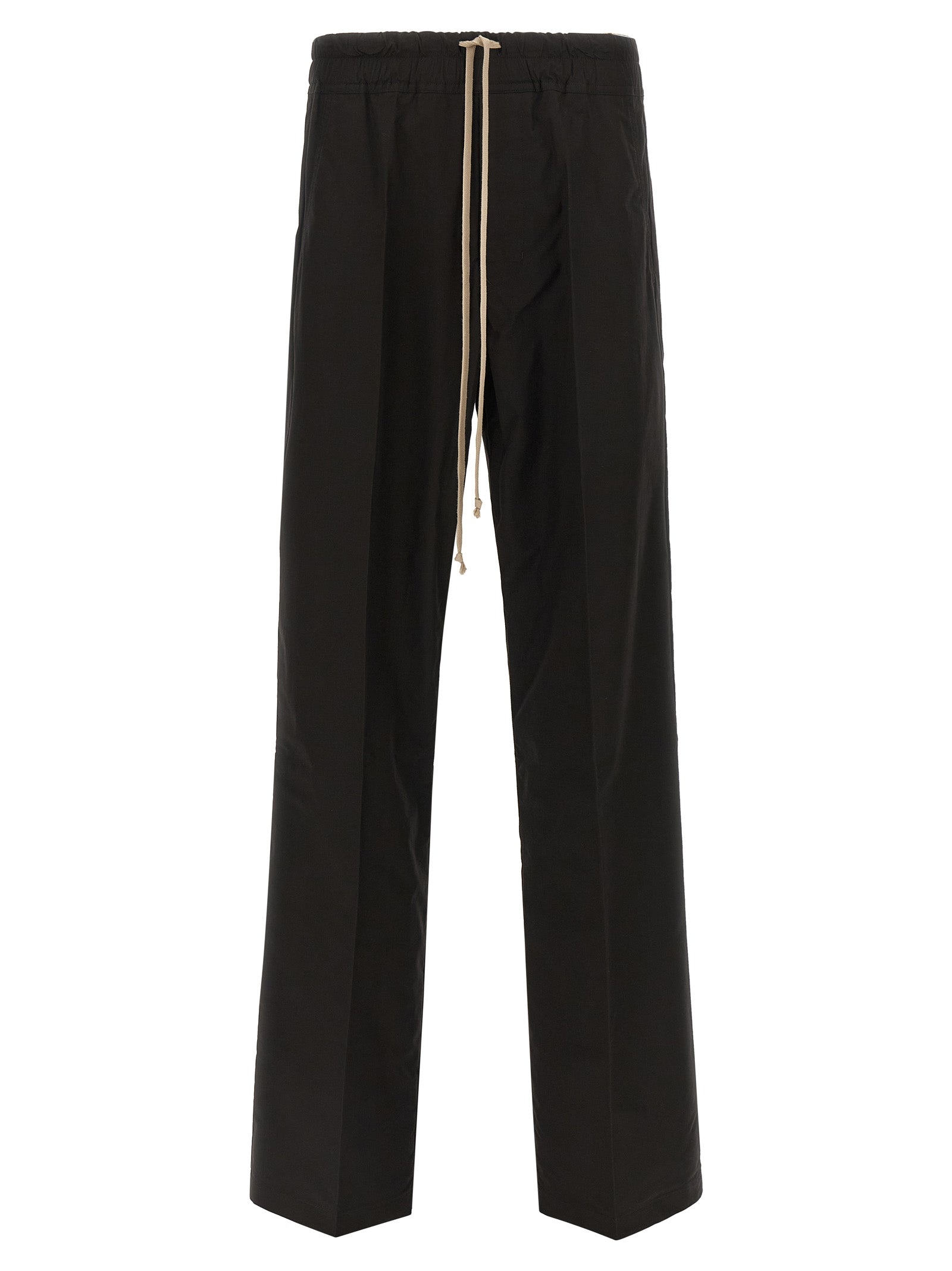 Rick Owens Black Cotton Casual Men's Pants