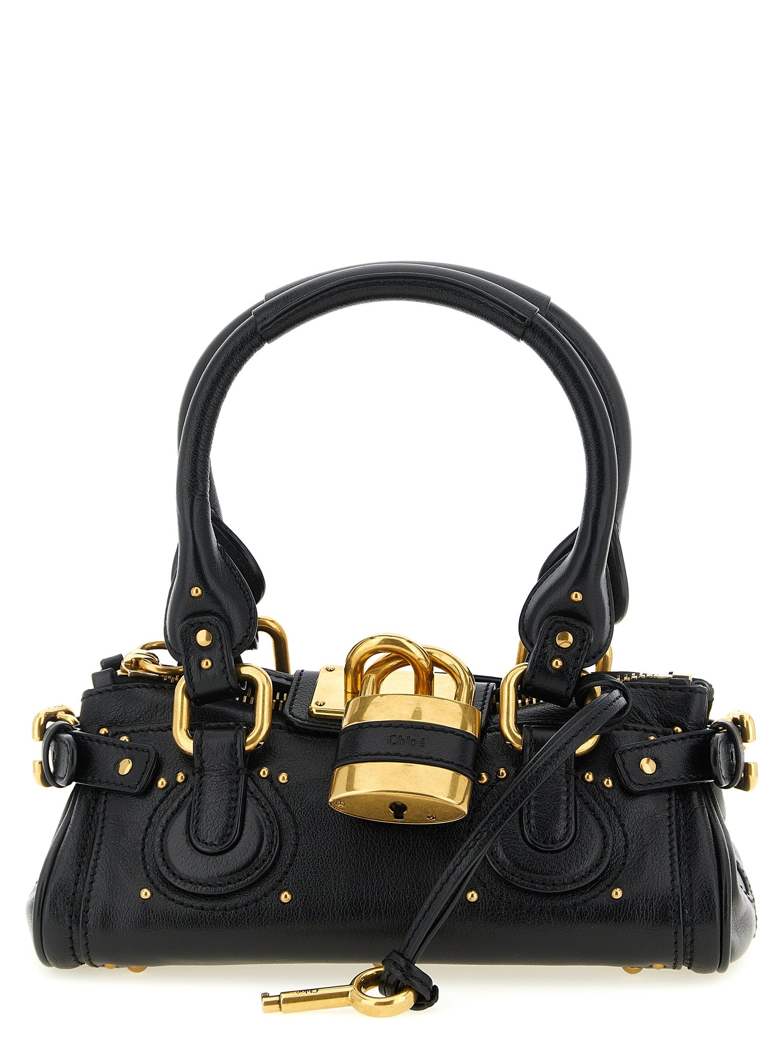 Chloé Black Buffalo Leather Women's Handbag
