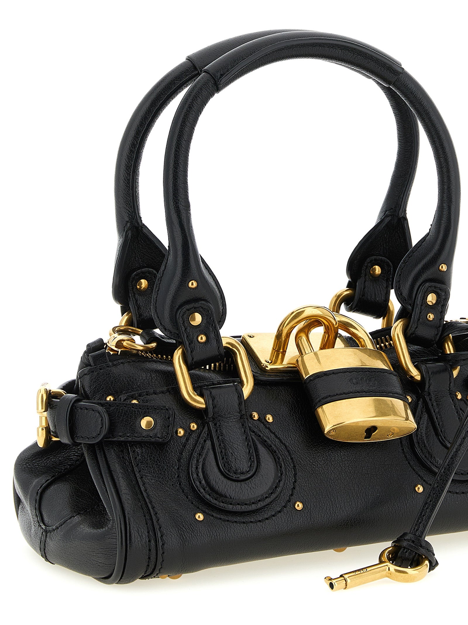 Chloé Black Buffalo Leather Women's Handbag