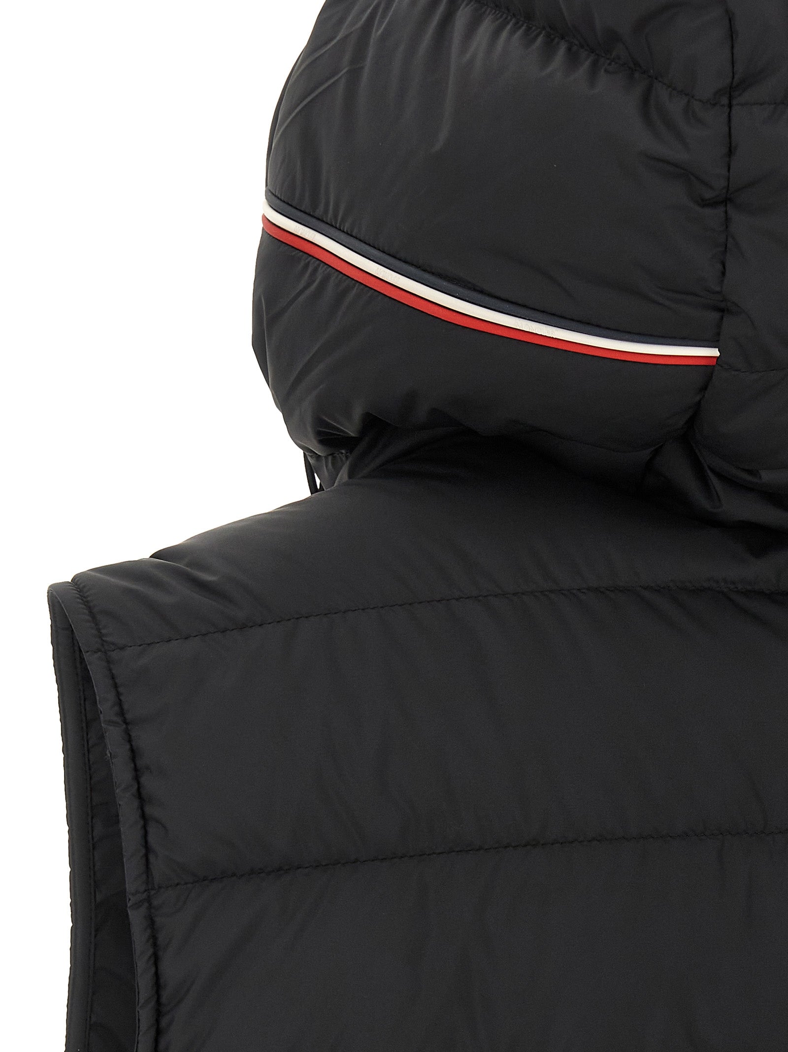 Moncler Black Polyester Sleeveless Men's Jacket