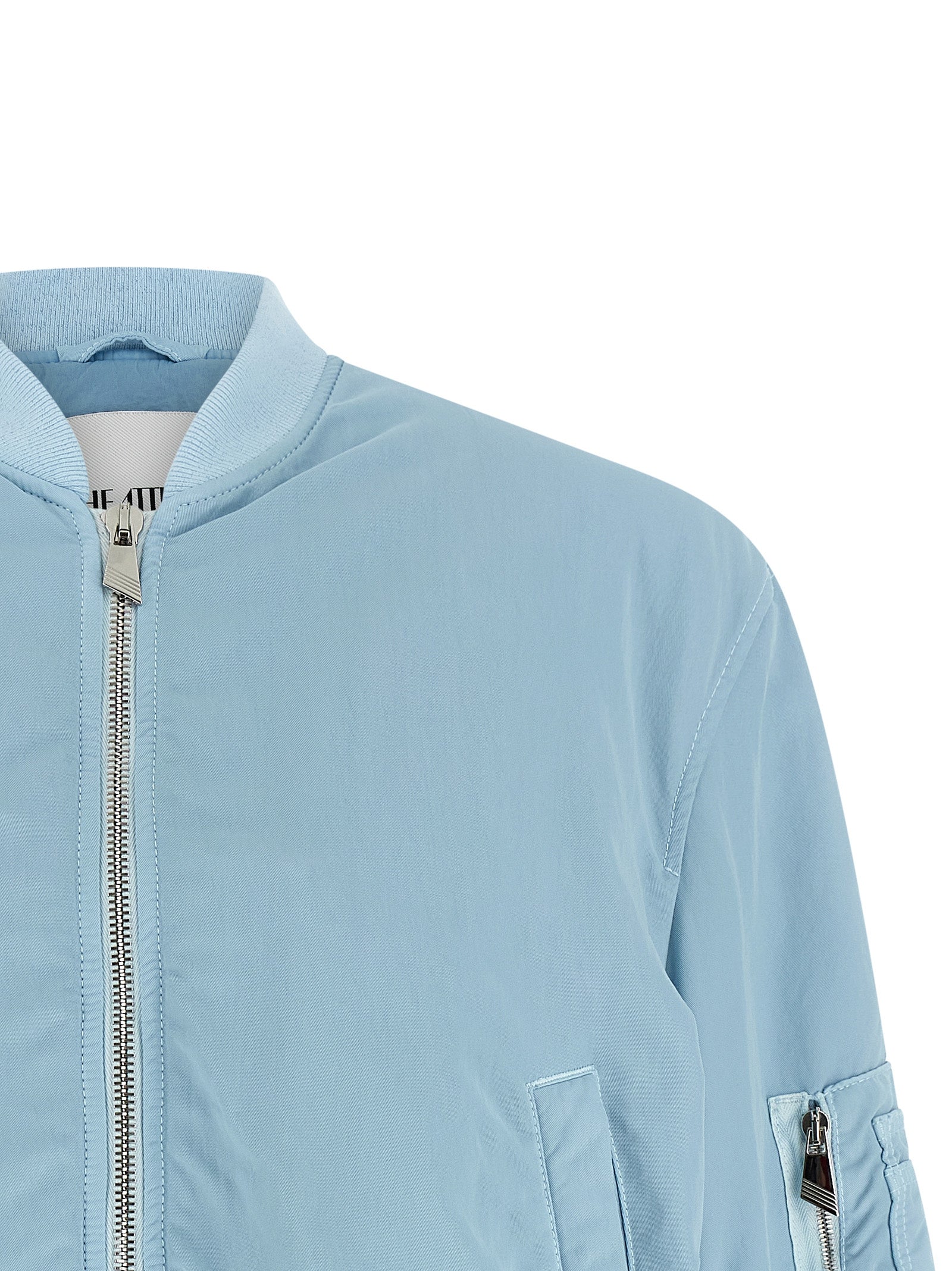 The Attico Blue Polyamide Women's Bomber