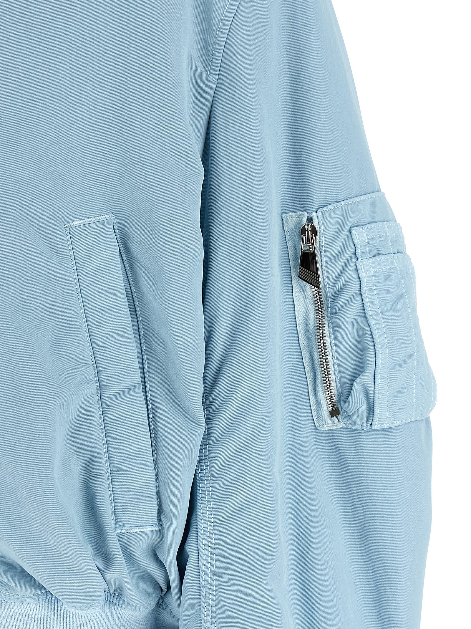 The Attico Blue Polyamide Women's Bomber