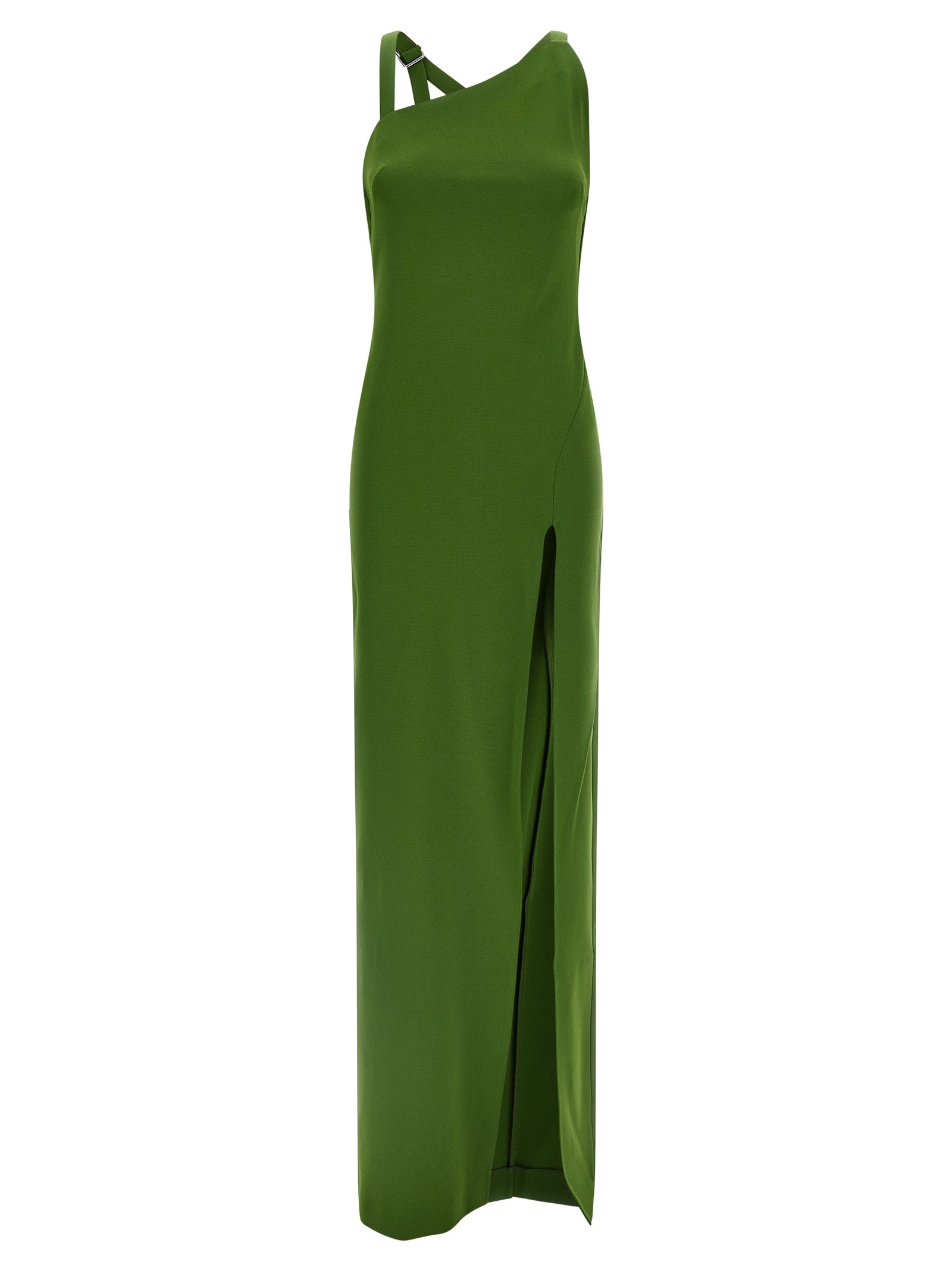 The Attico Bicolor Viscose Long Women's Dress