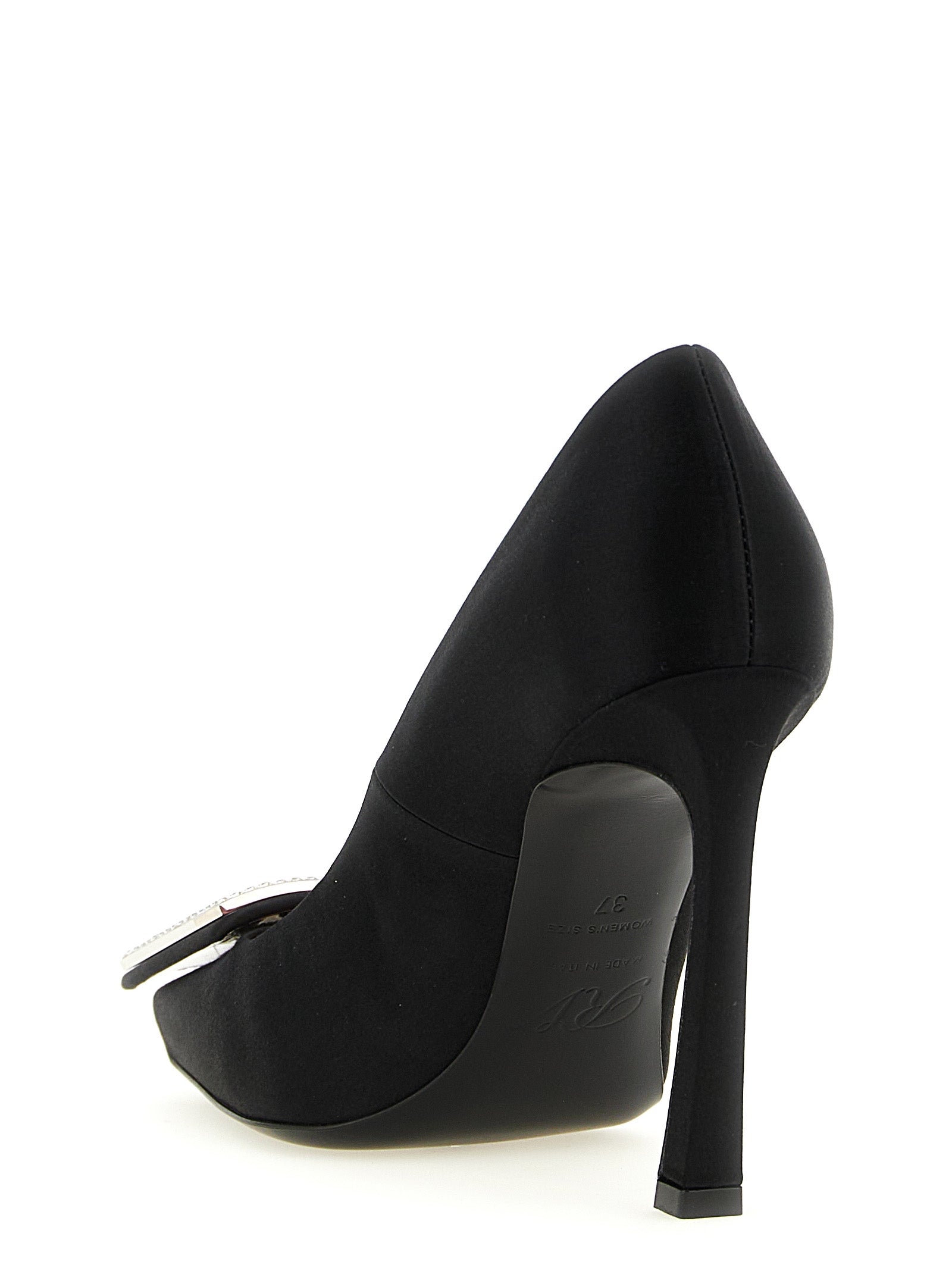Roger Vivier Black Viscose High Heel Women's Pumps