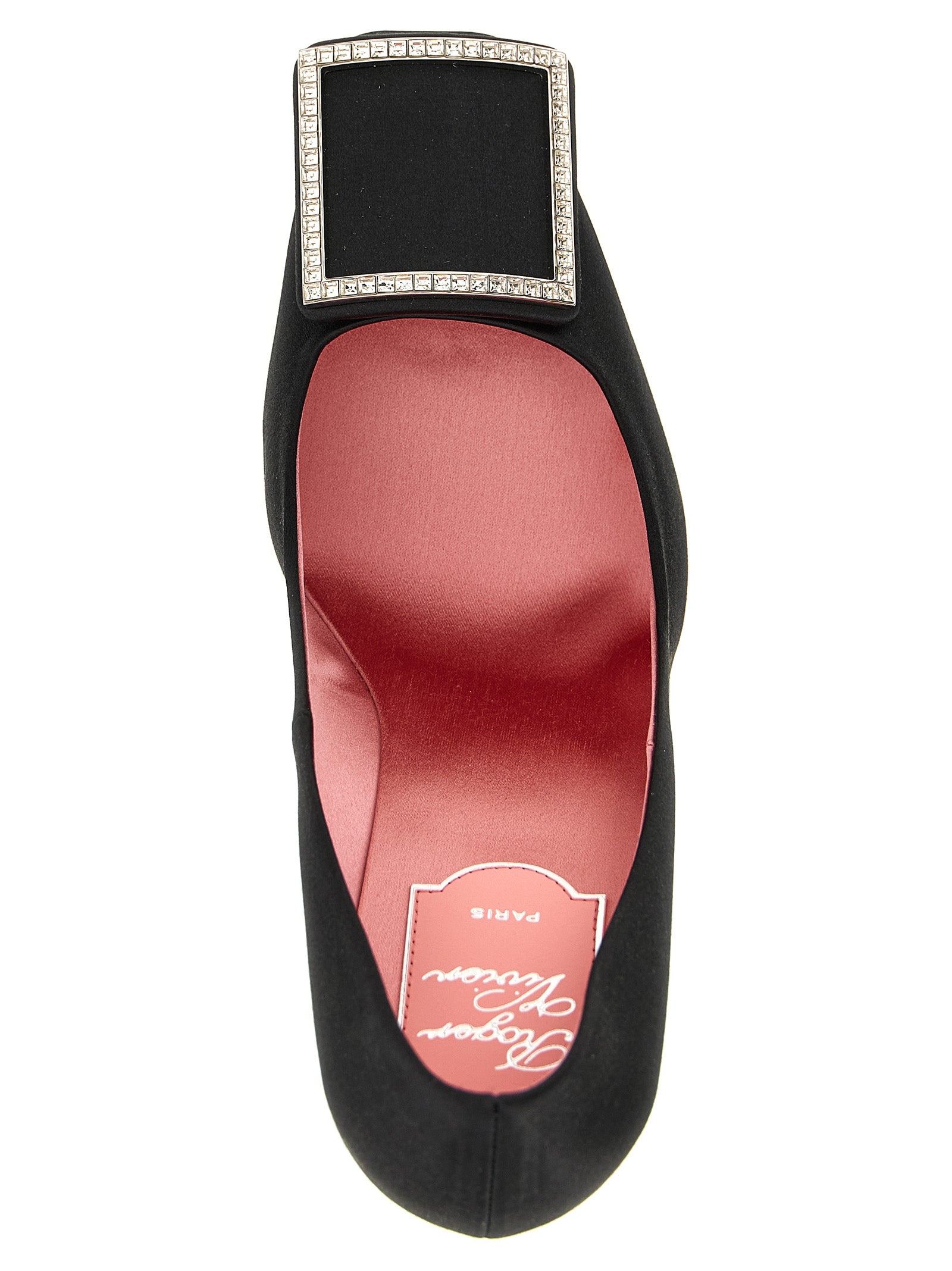 Roger Vivier Black Viscose High Heel Women's Pumps
