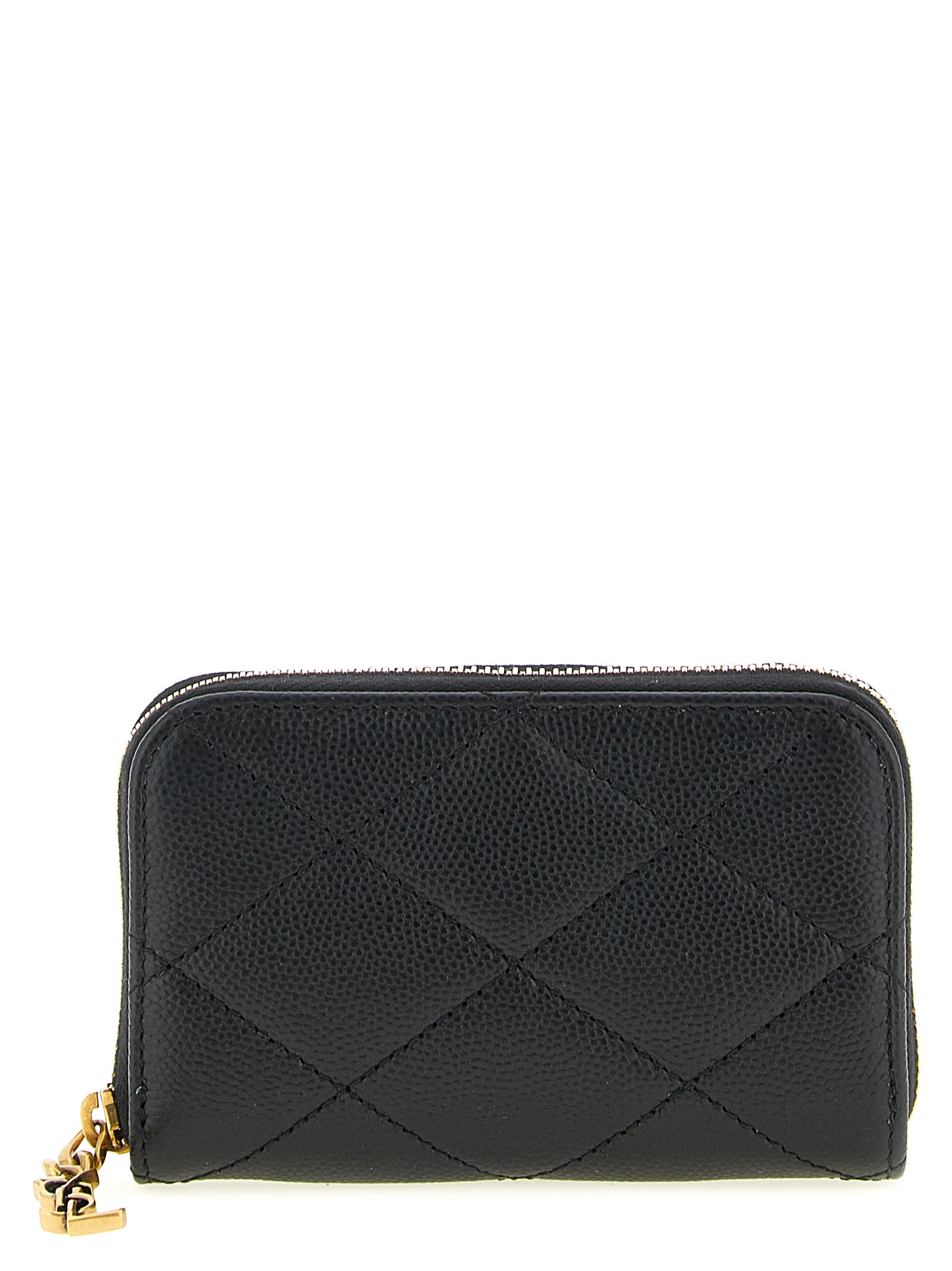 Saint Laurent Black Calfskin Women's Cardholder