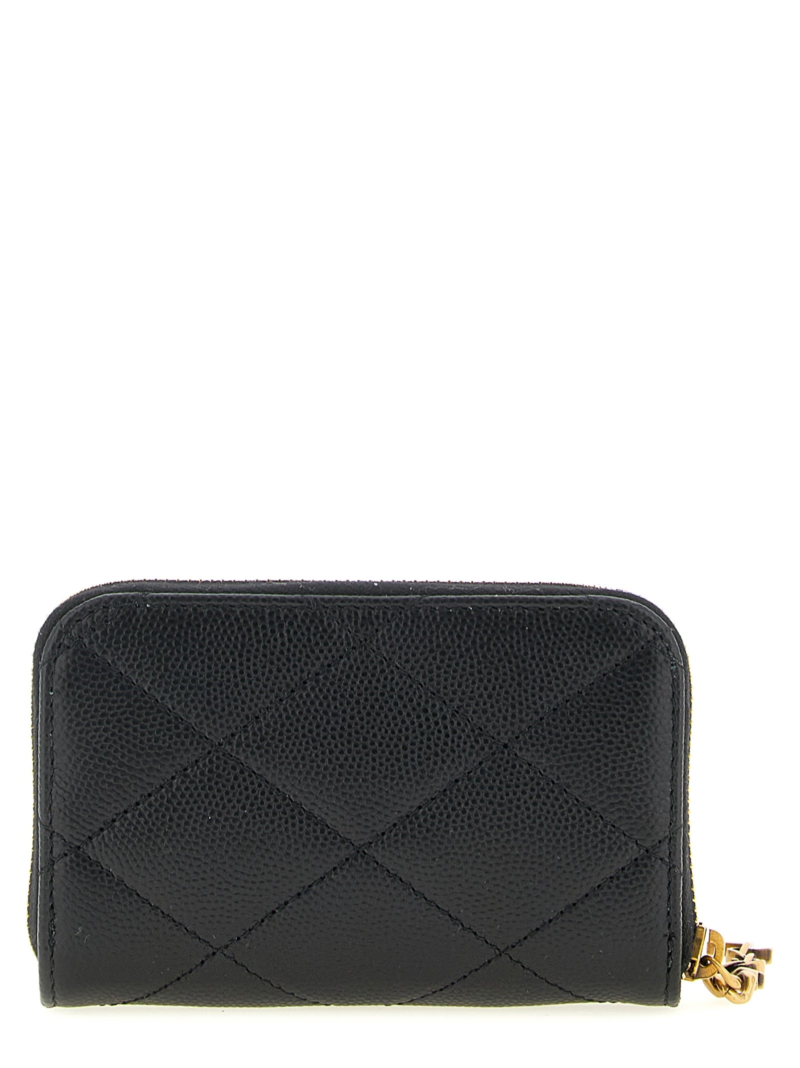Saint Laurent Black Calfskin Women's Cardholder