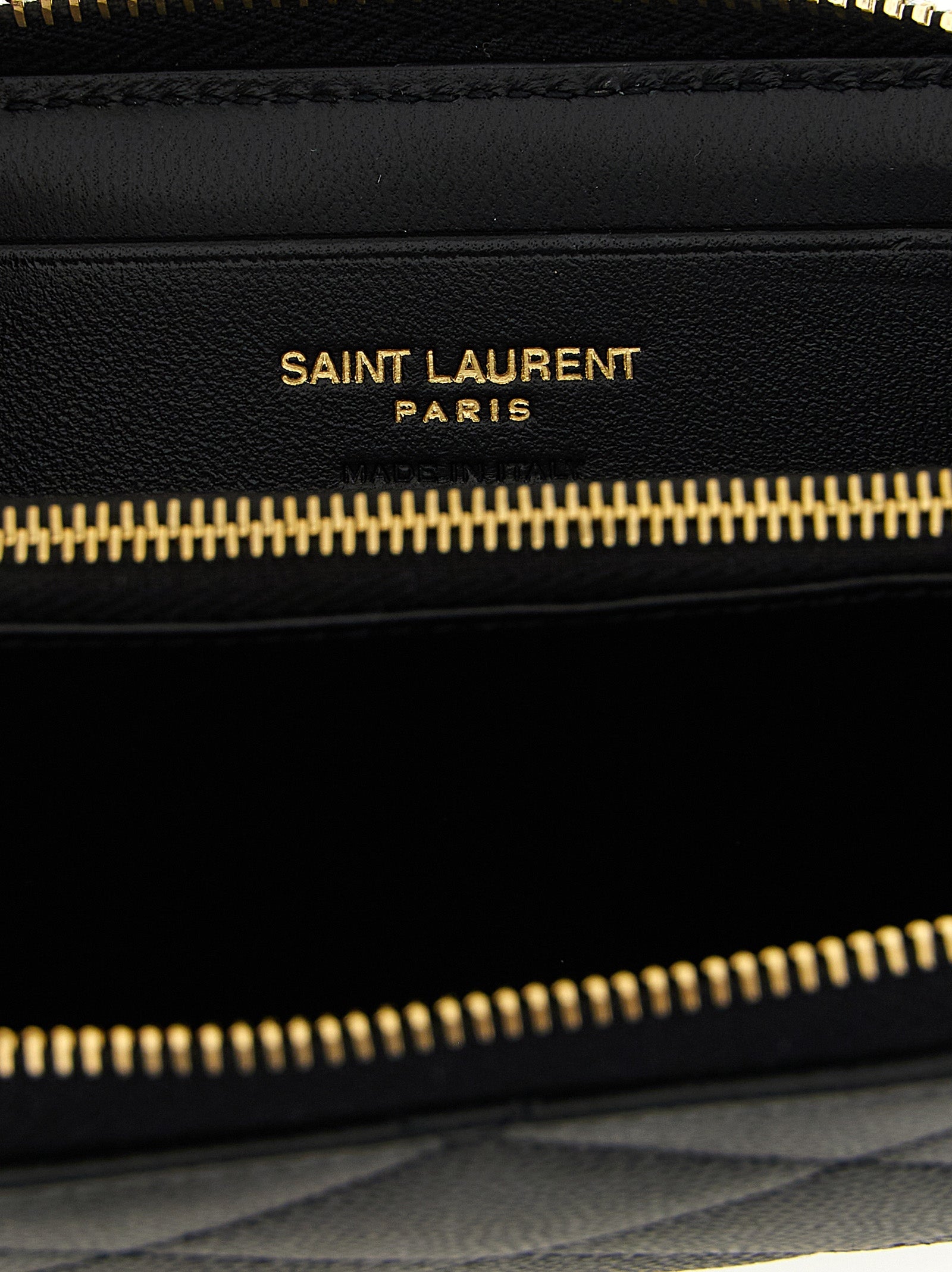 Saint Laurent Black Calfskin Women's Cardholder