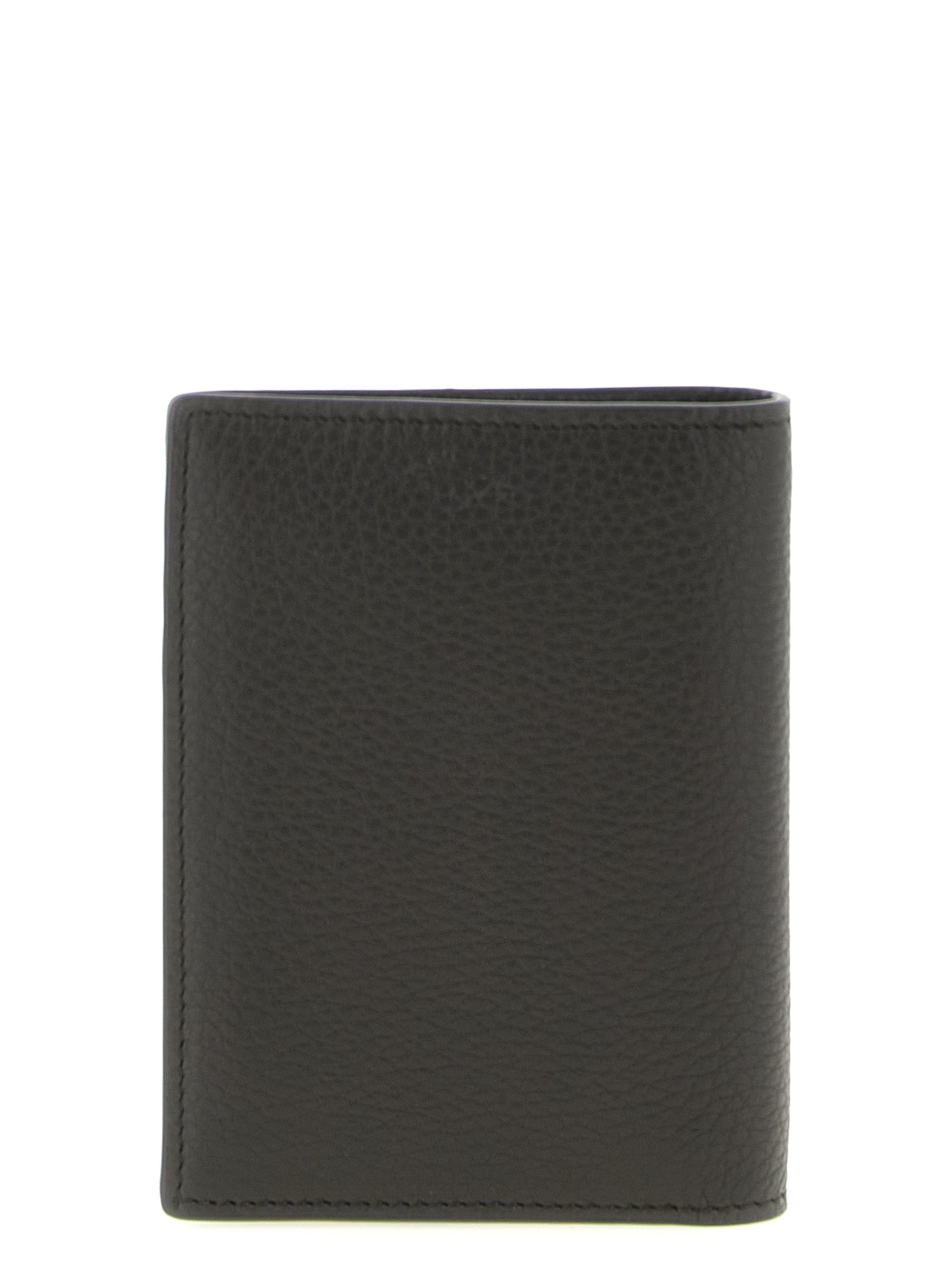 Saint Laurent Brown Calfskin Leather Men's Wallet