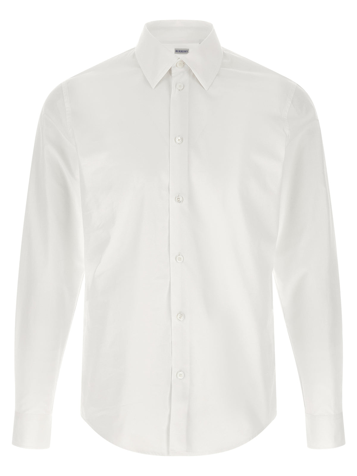 Burberry White Cotton Men's Blouse