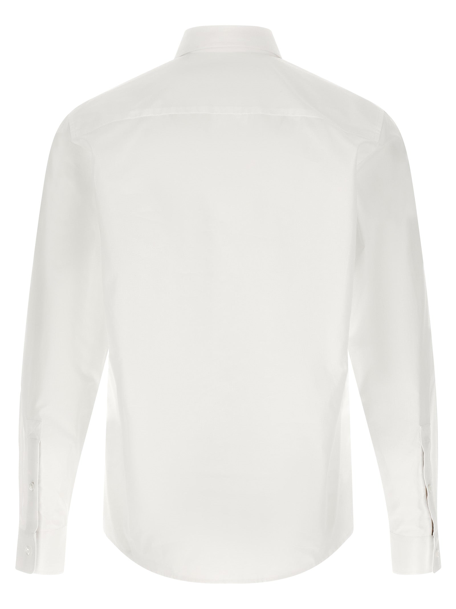 Burberry White Cotton Men's Blouse