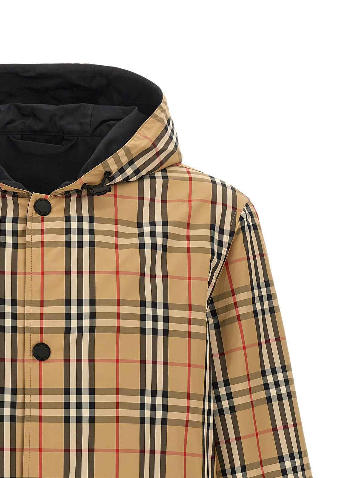 Burberry Multicolor Polyamide Shell Men's Jacket