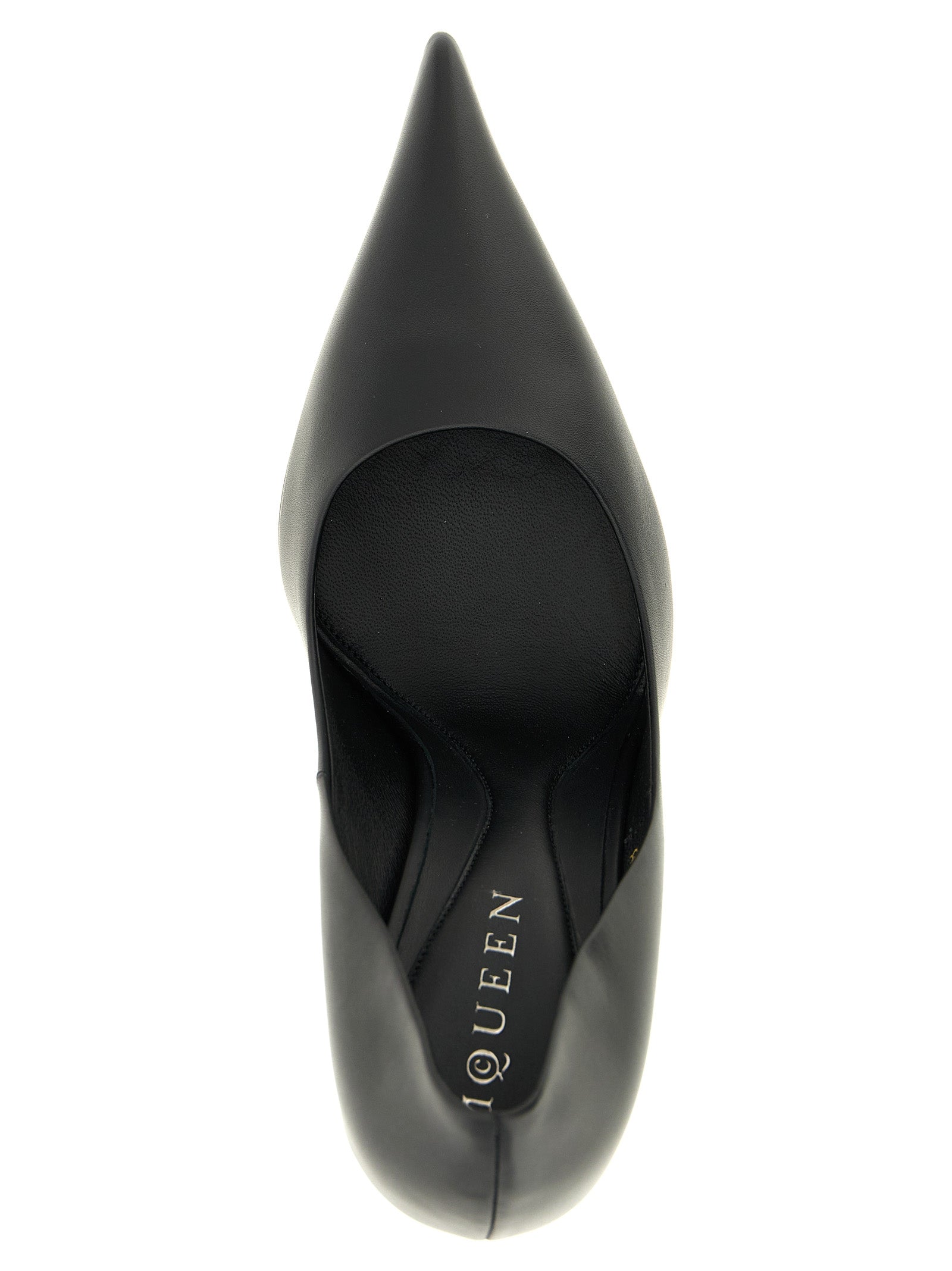 Alexander McQueen Black Calfskin High Heel Women's Pumps