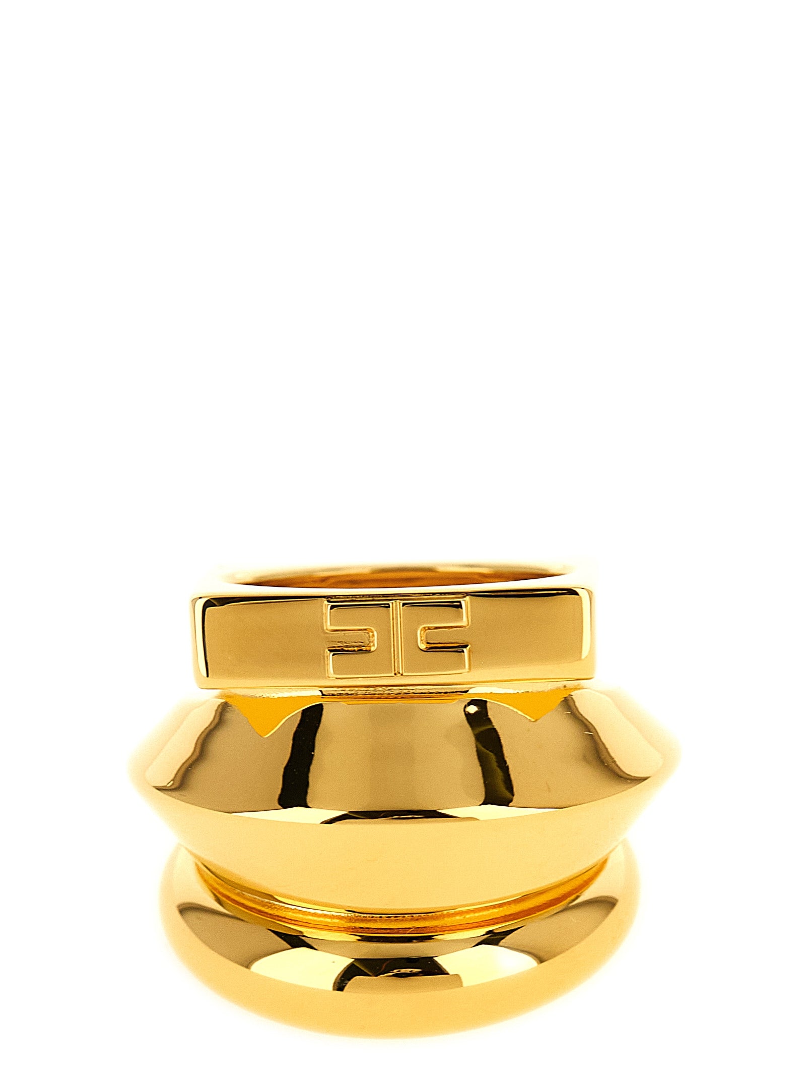 Elisabetta Franchi Gold Brass Women's Ring