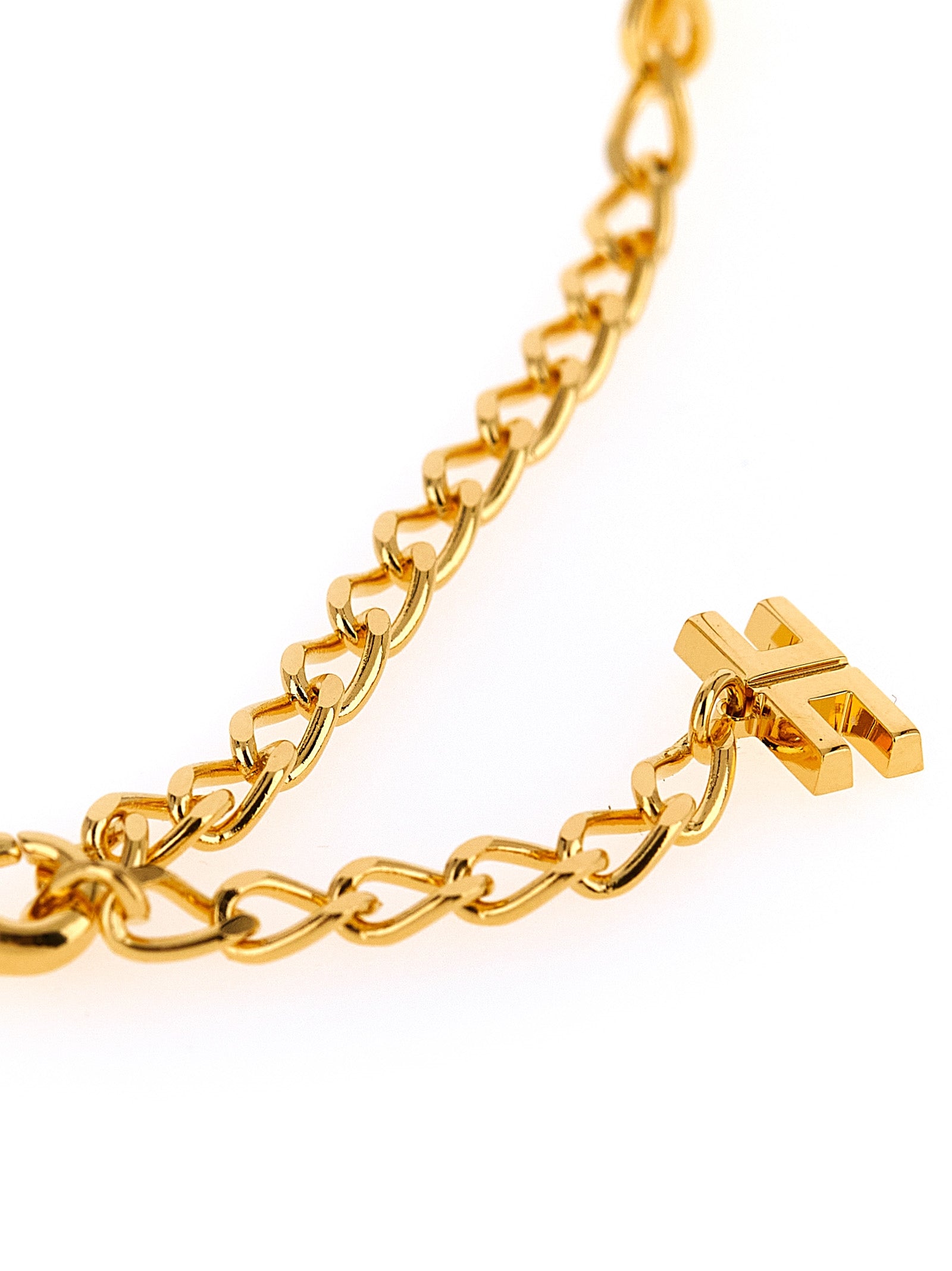 Elisabetta Franchi Gold Brass Women's Necklace