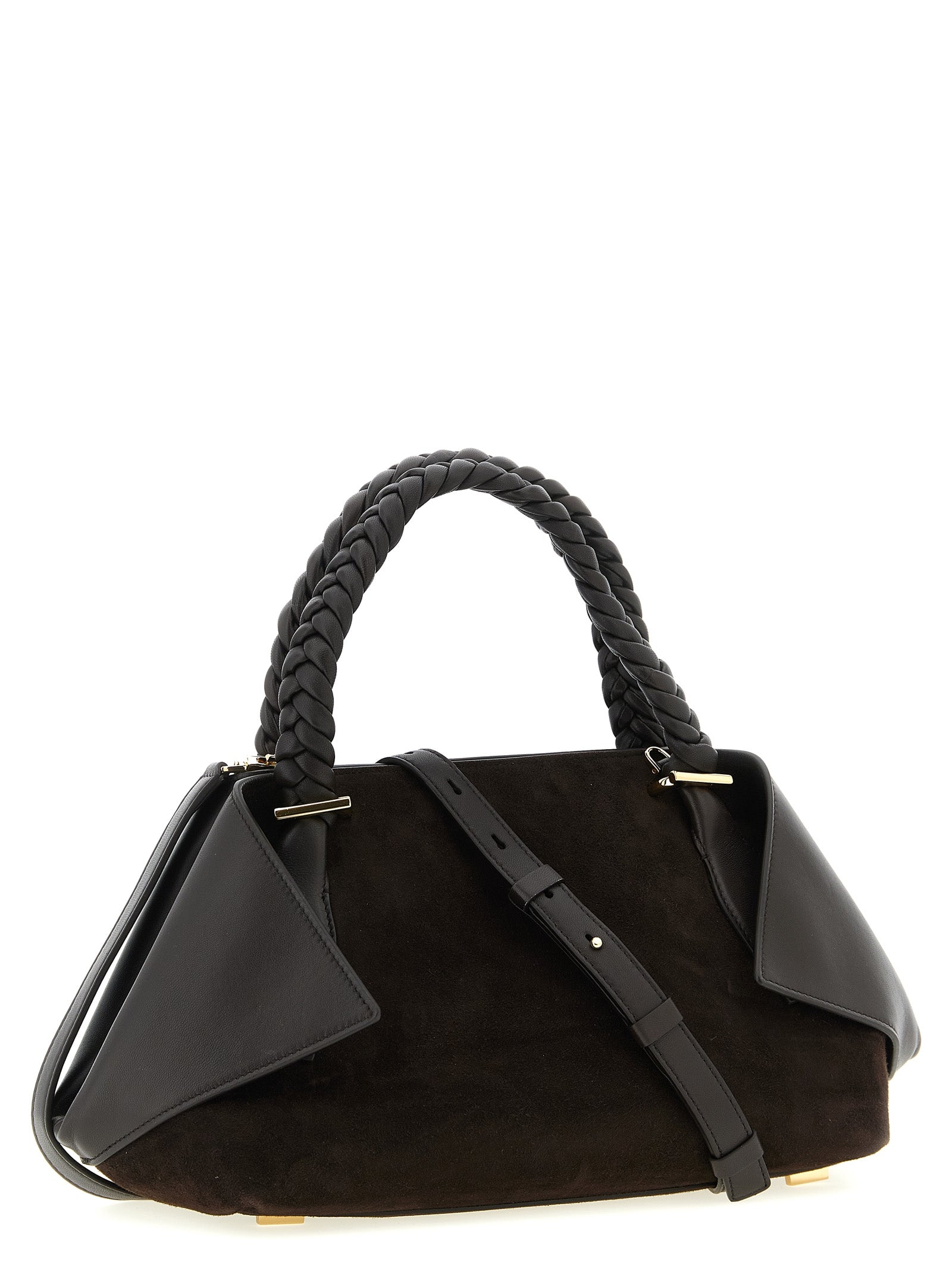 Ferragamo Brown Goatskin Women's Handbag