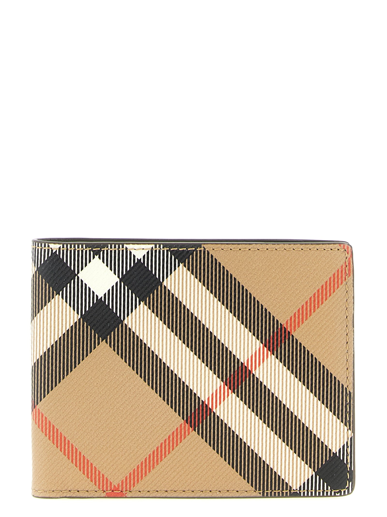Burberry Beige Polyethylene Men's Wallet