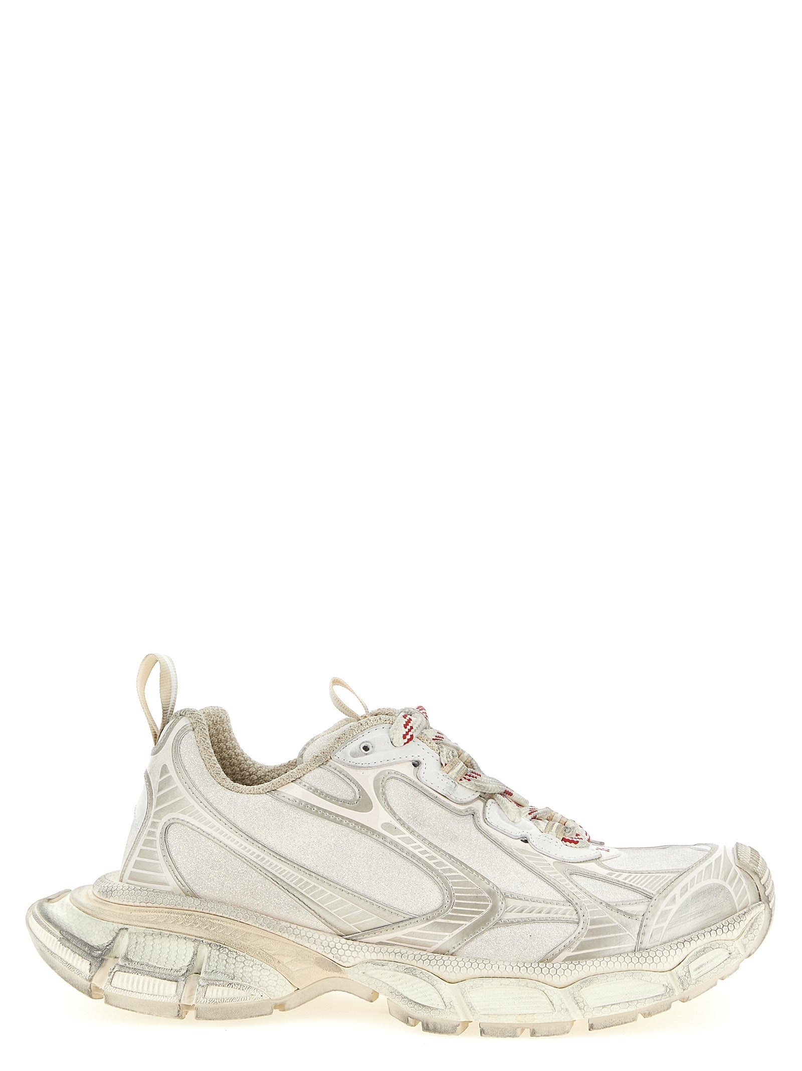 Balenciaga Silver Polyethylene Athletic Women's Sneakers