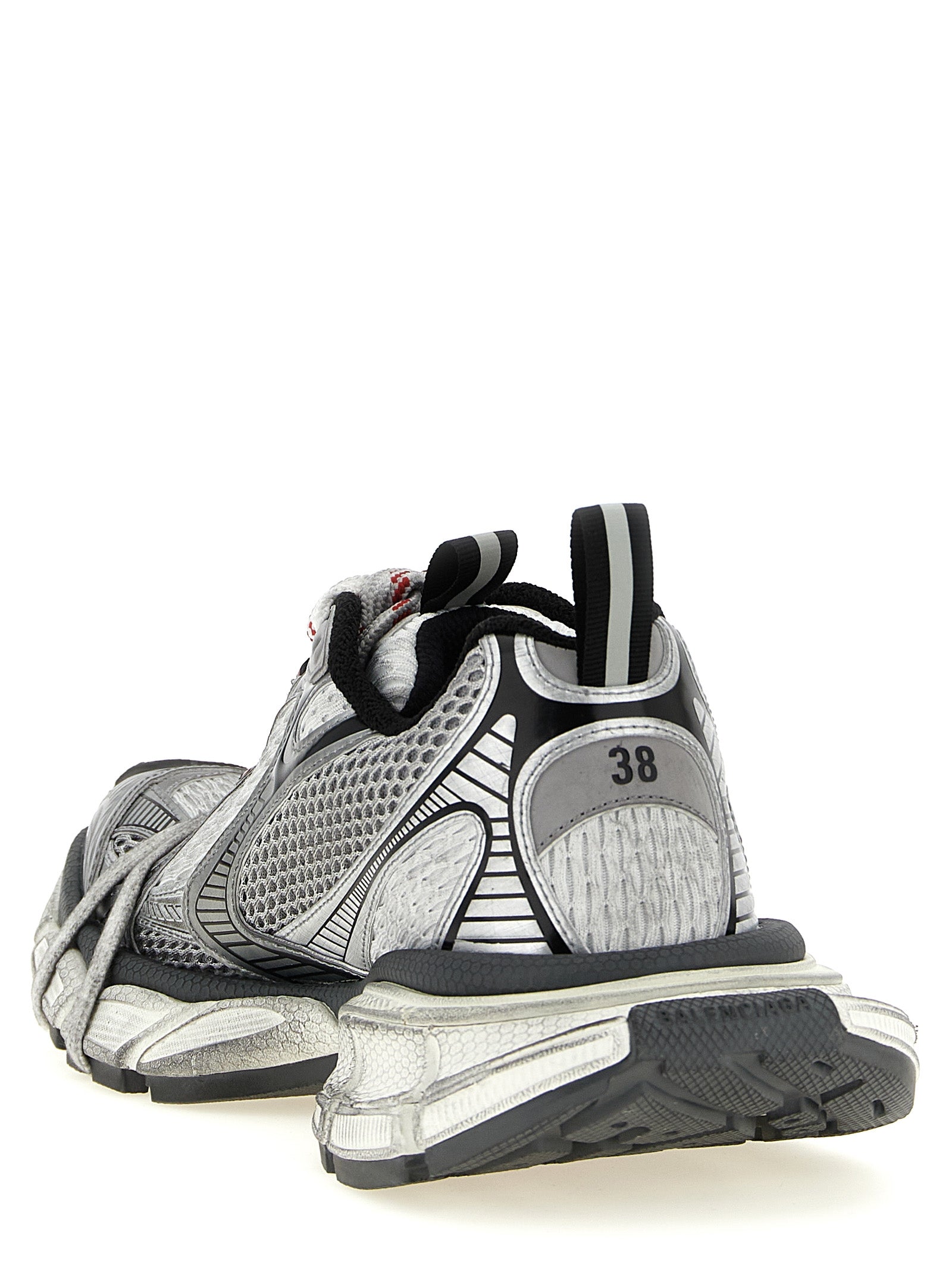 Balenciaga Gray Polyethylene Athletic Women's Sneakers