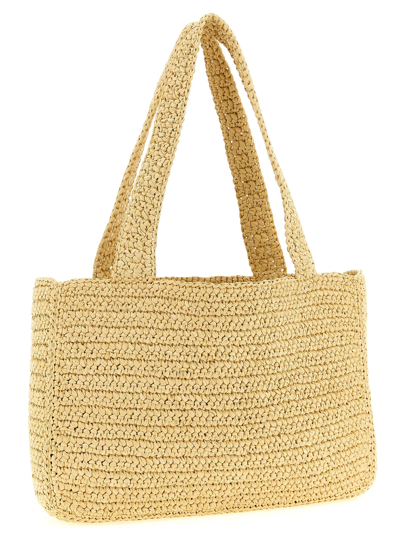 Valentino Garavani White Viscose Tote Women's Bag