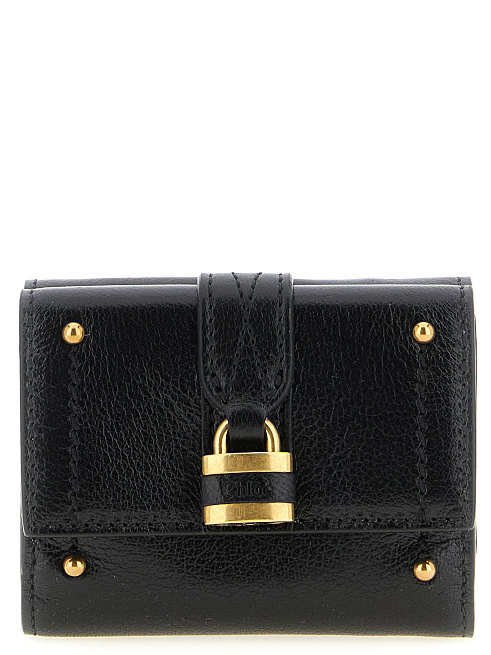 Chloé Black Buffalo Leather Women's Cardholder