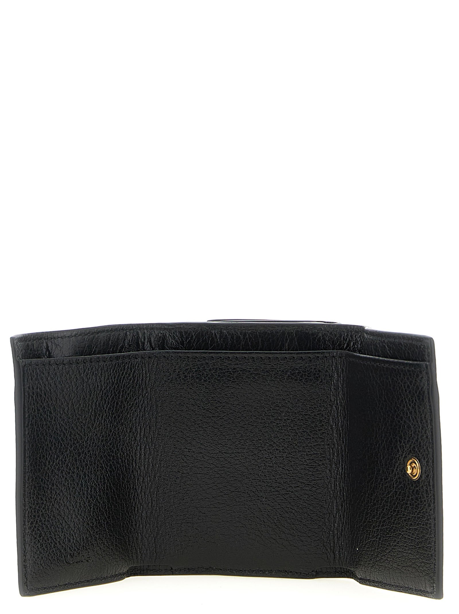 Chloé Black Buffalo Leather Women's Cardholder