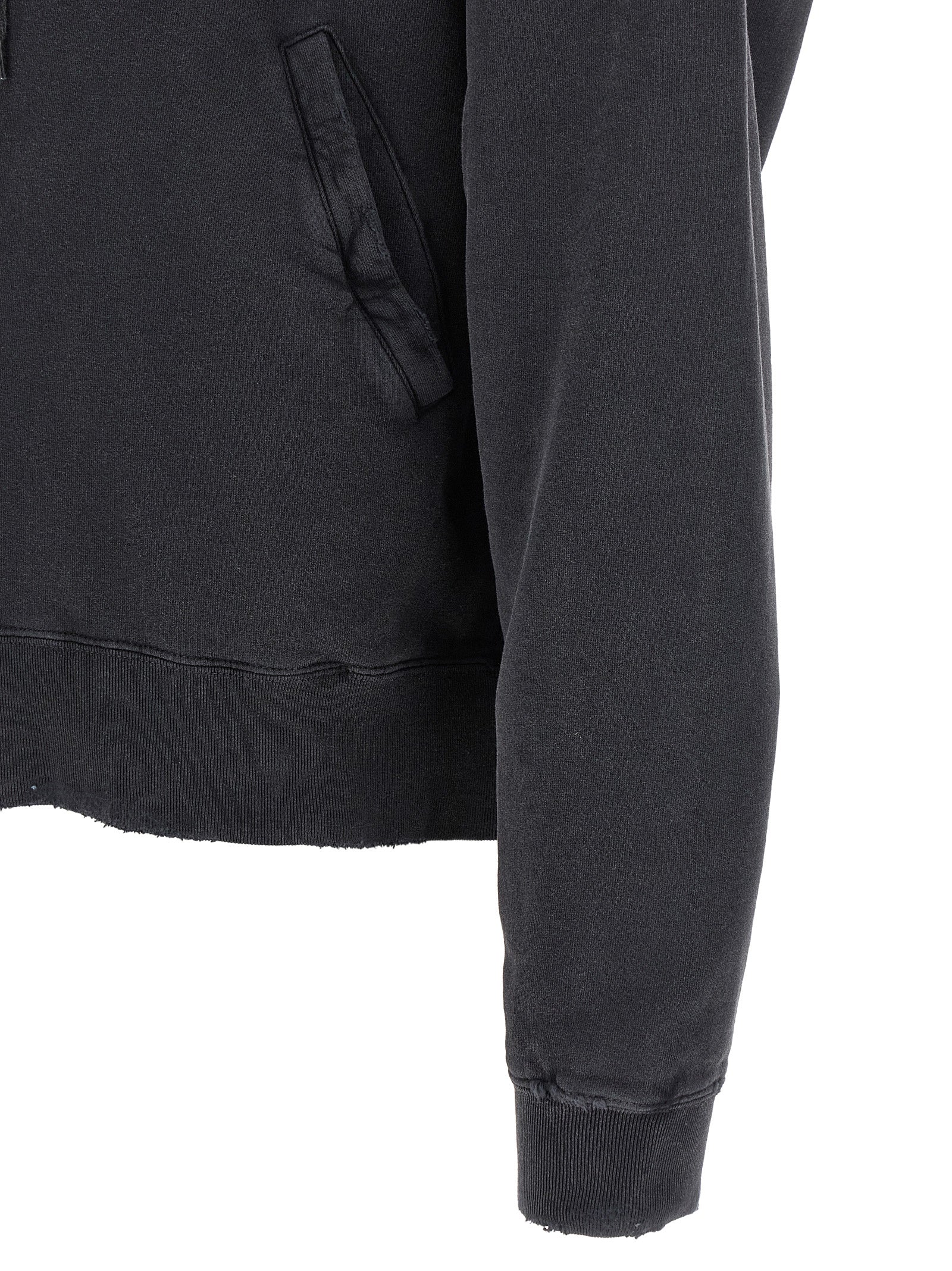 Balenciaga Black Cotton Men's Sweatshirt