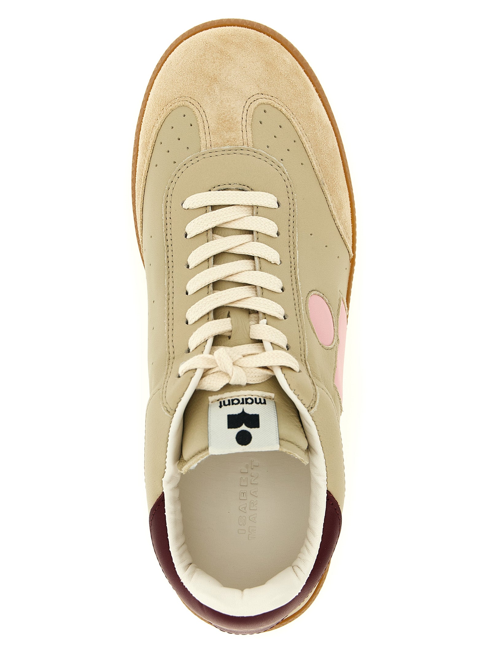 Isabel Marant Multicolor Lamb Leather Women's Sneakers