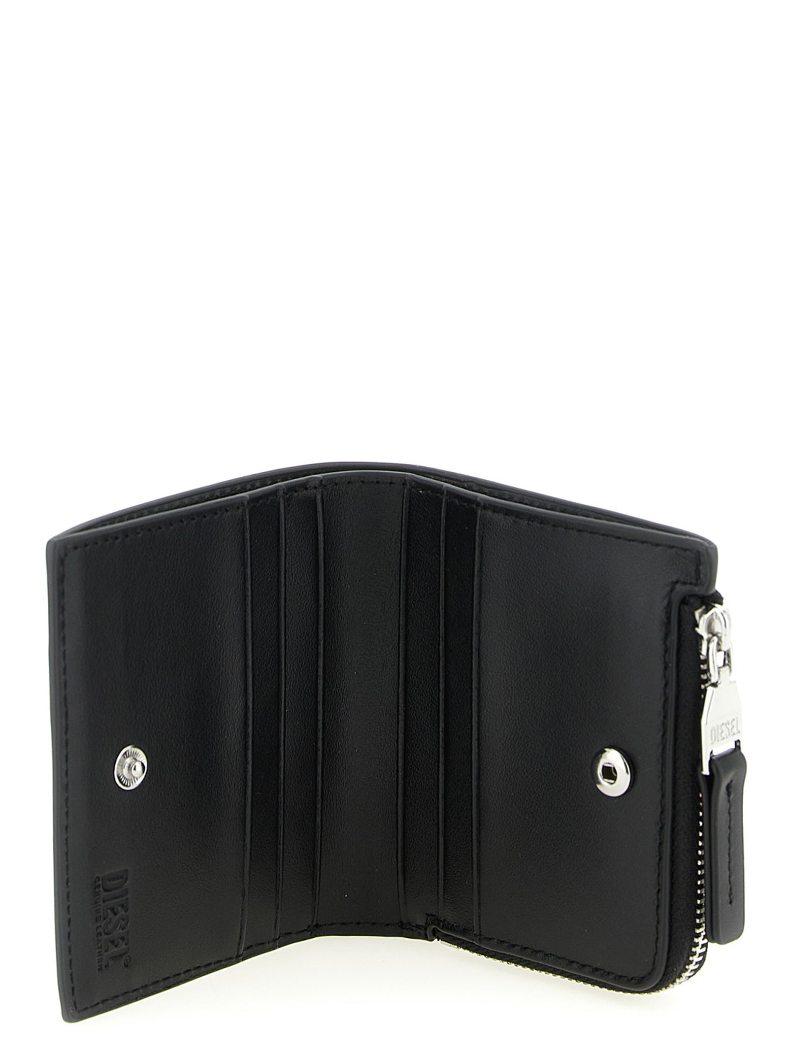 Diesel Black Leather Women's Cardholder