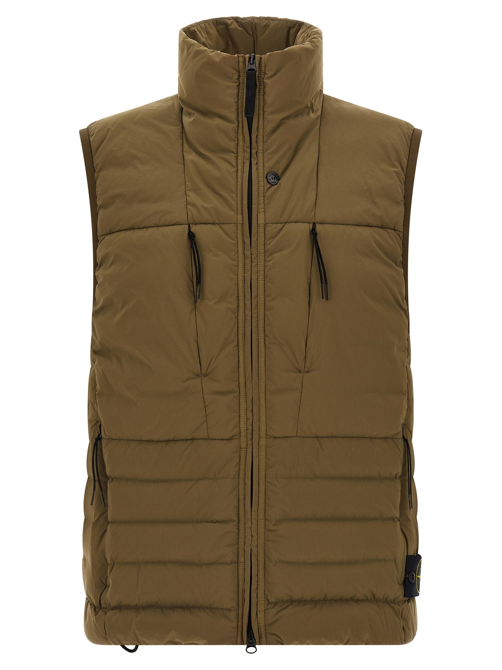 Stone Island Bicolor Polyamide Sleeveless Men's Jacket