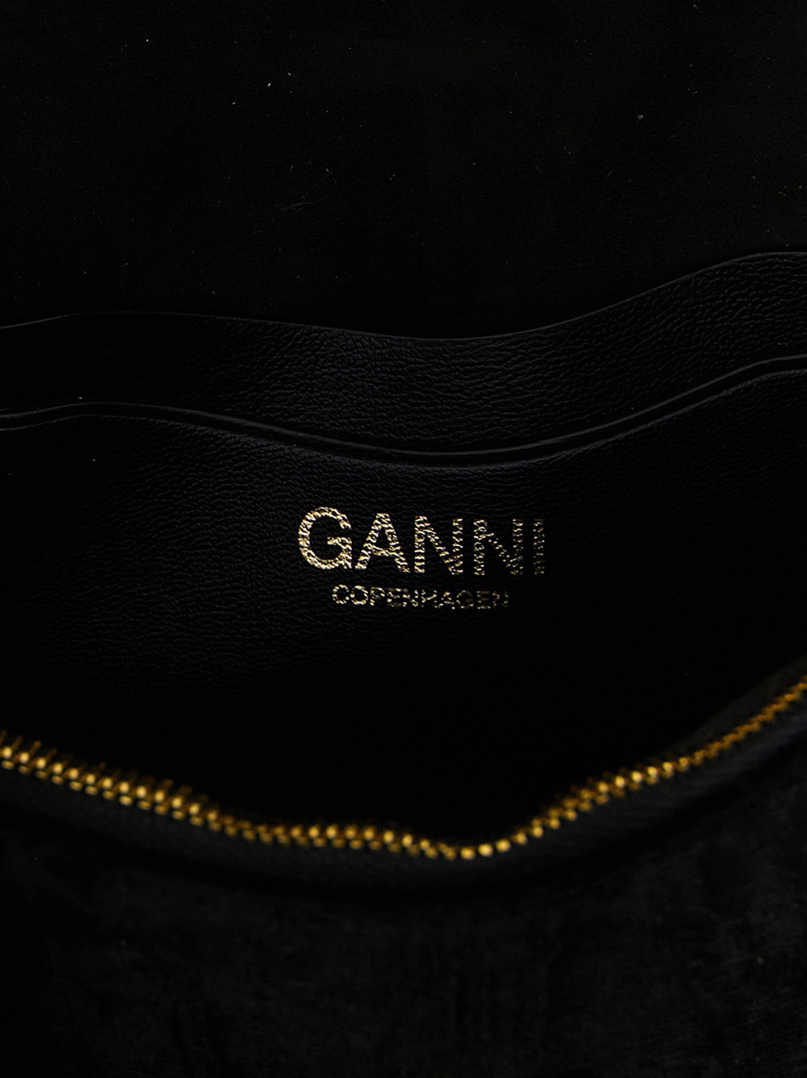 Ganni Black Polyester Women's Cardholder