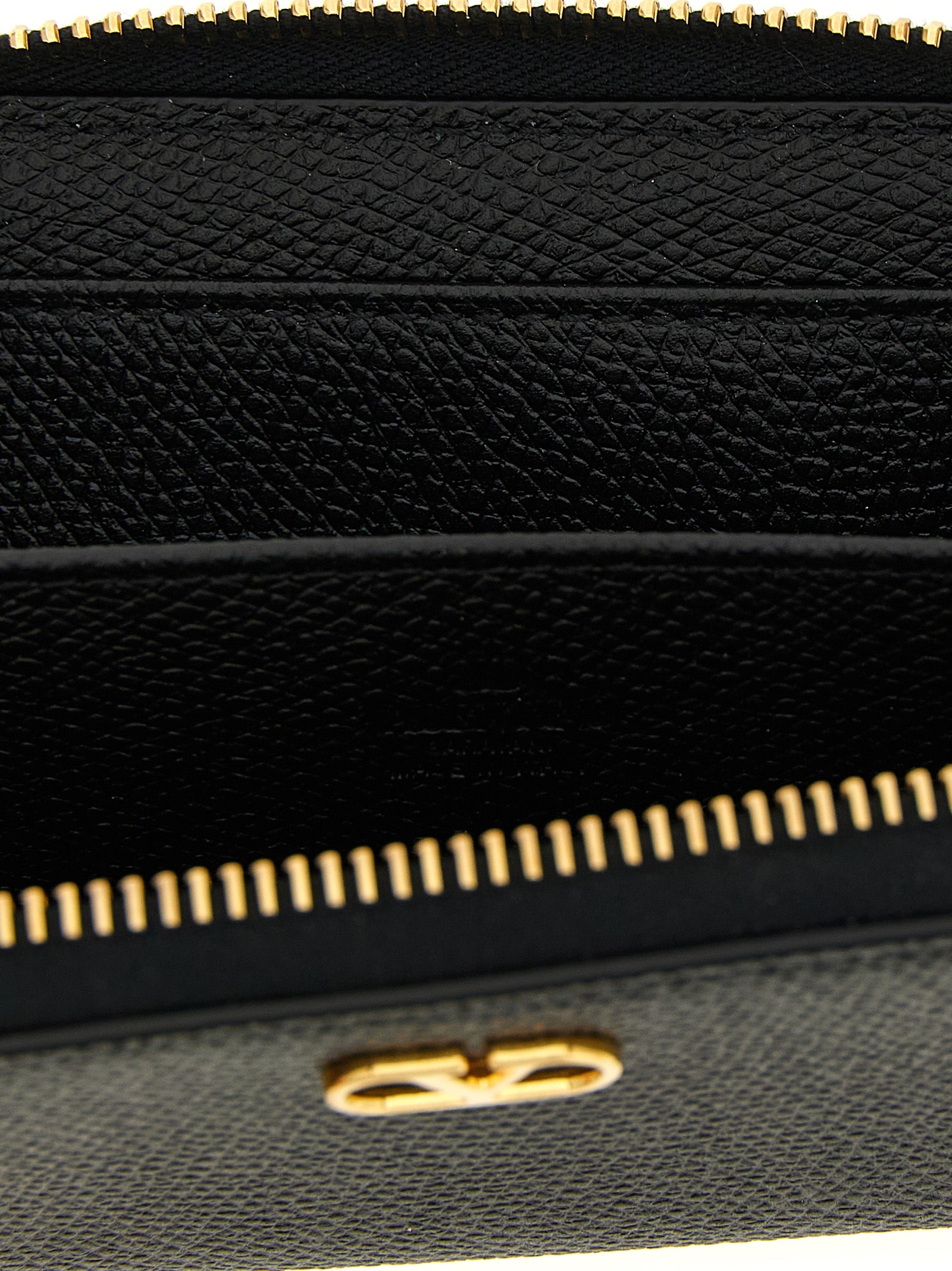Valentino Garavani Black Calfskin Women's Cardholder