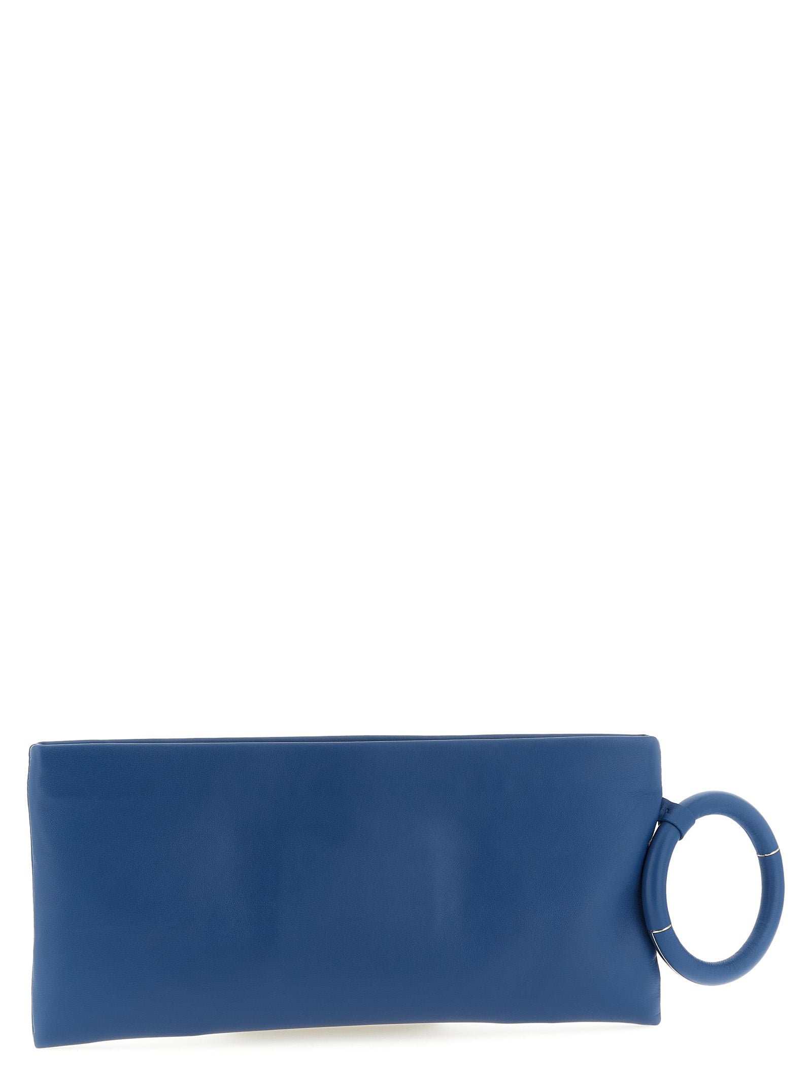 Tom Ford Blue Lambskin Clutch Women's Bag