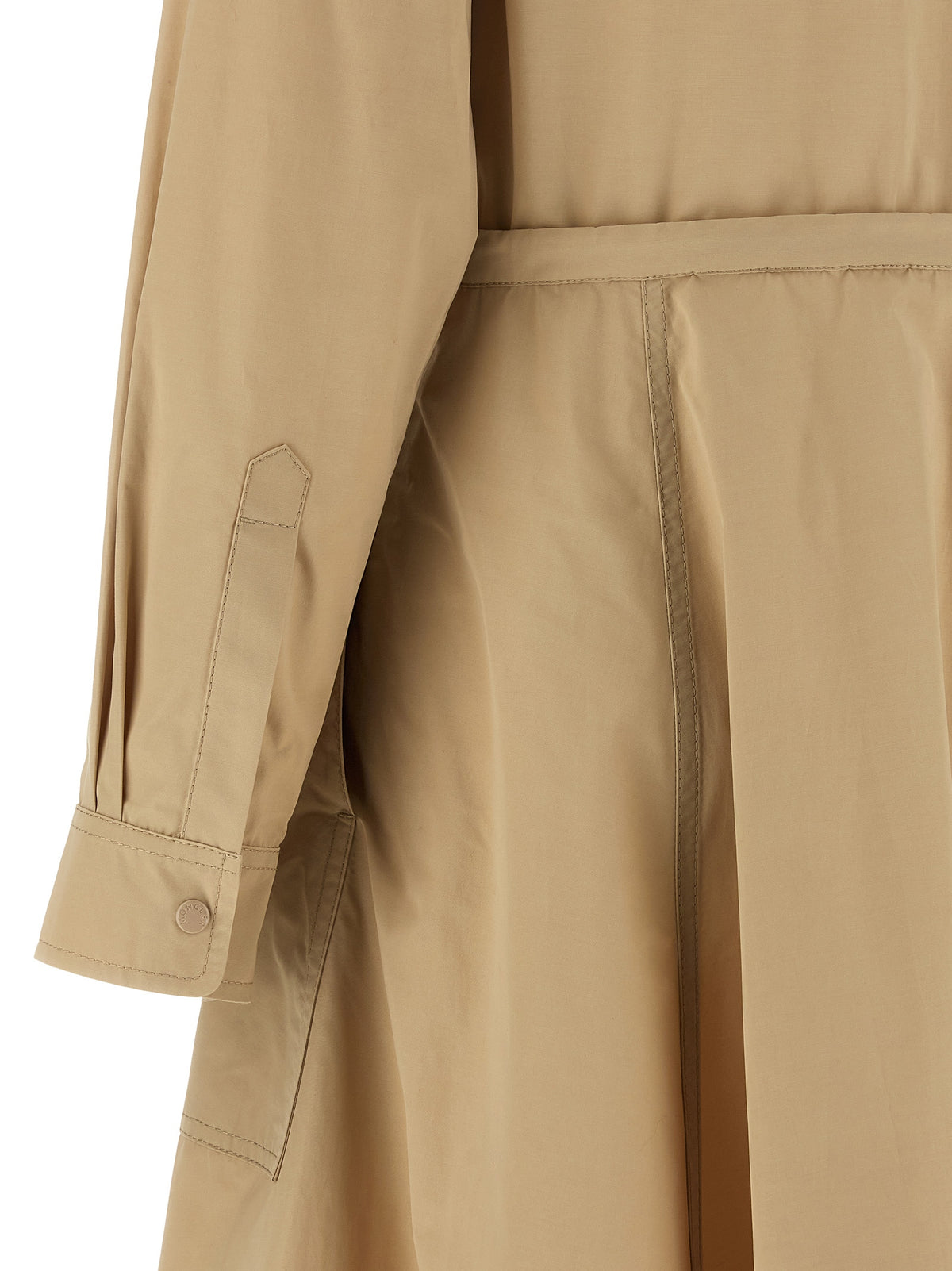Moncler Beige Polyester Long Women's Dress