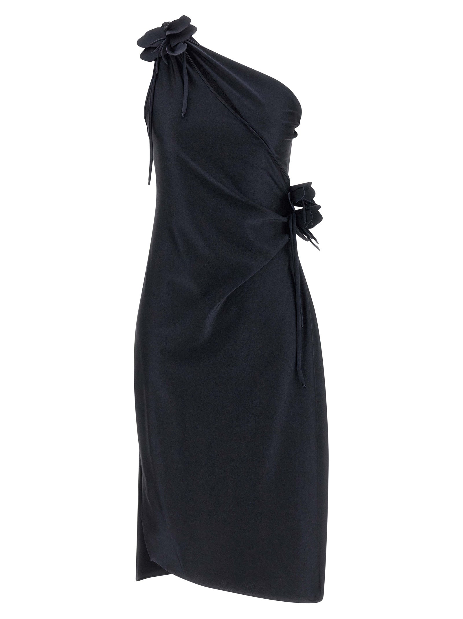 Coperni Black Polyamide Midi Women's Dress