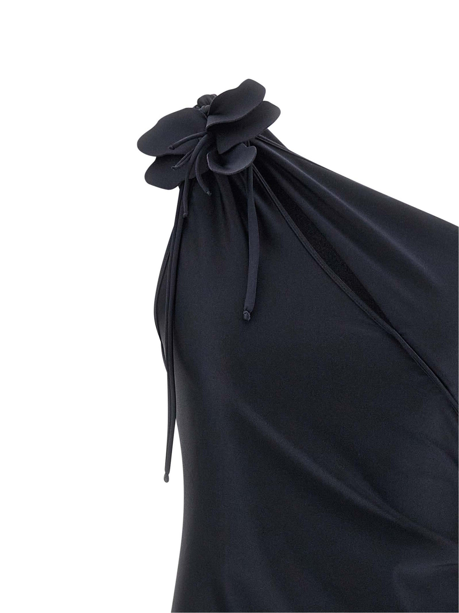 Coperni Black Polyamide Midi Women's Dress