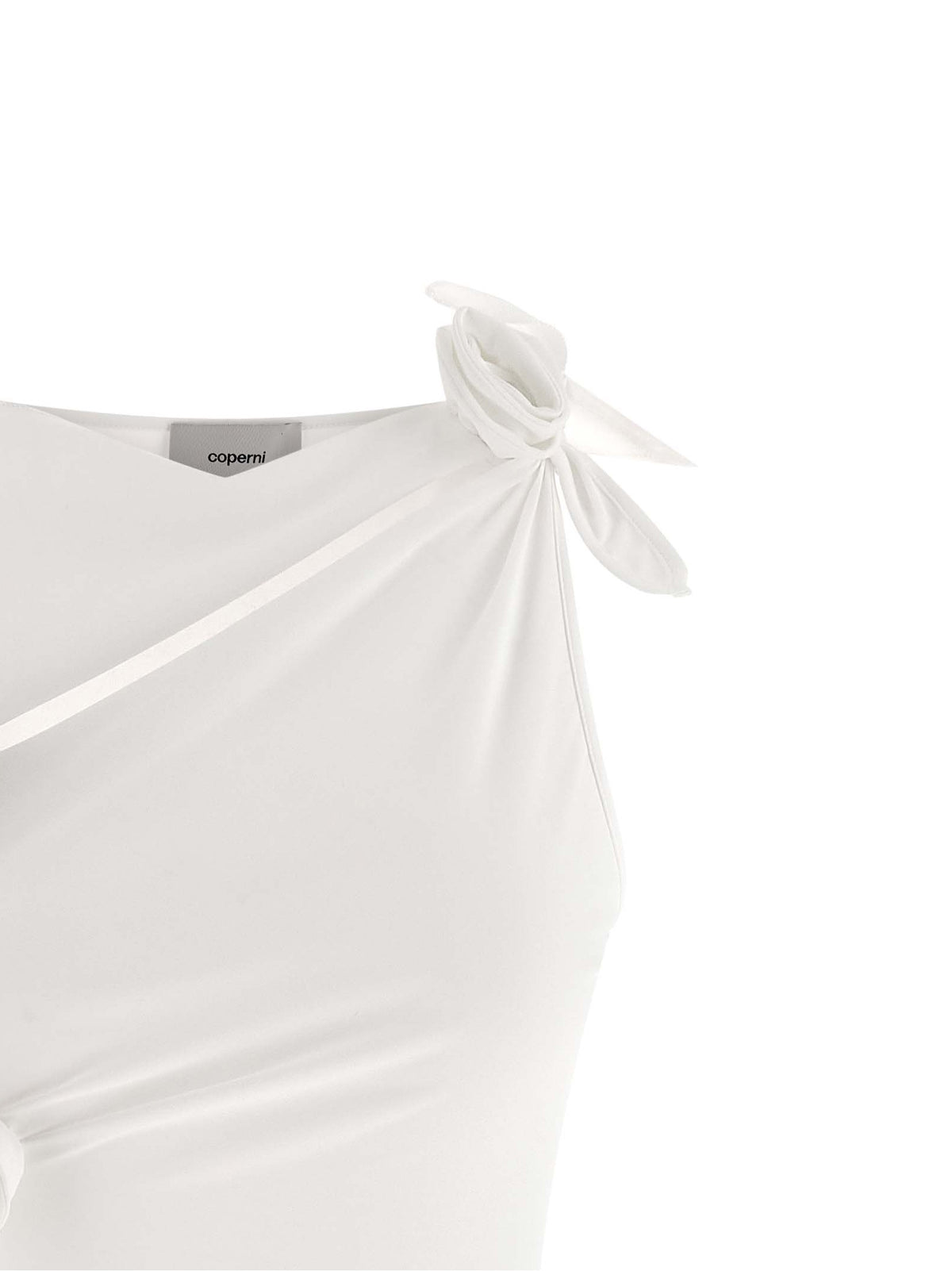 Coperni White Polyamide Short Women's Dress