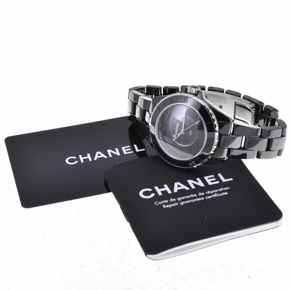 Chanel J12 Phantom Automatic Ceramic And Stainless Steel Watch (Pre-Owned)